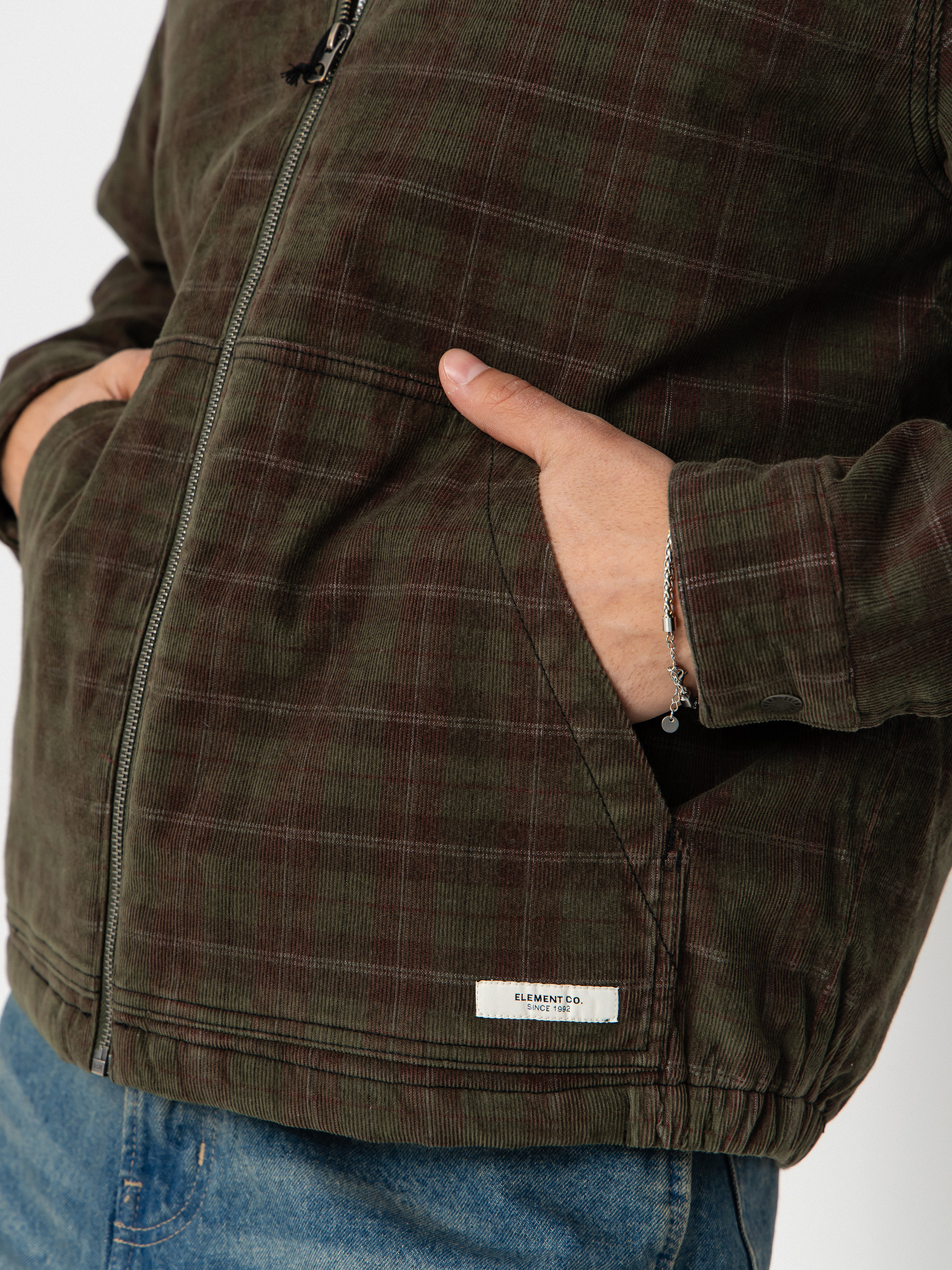 Element Corduroy Garage Dzseki (corduroy checks)