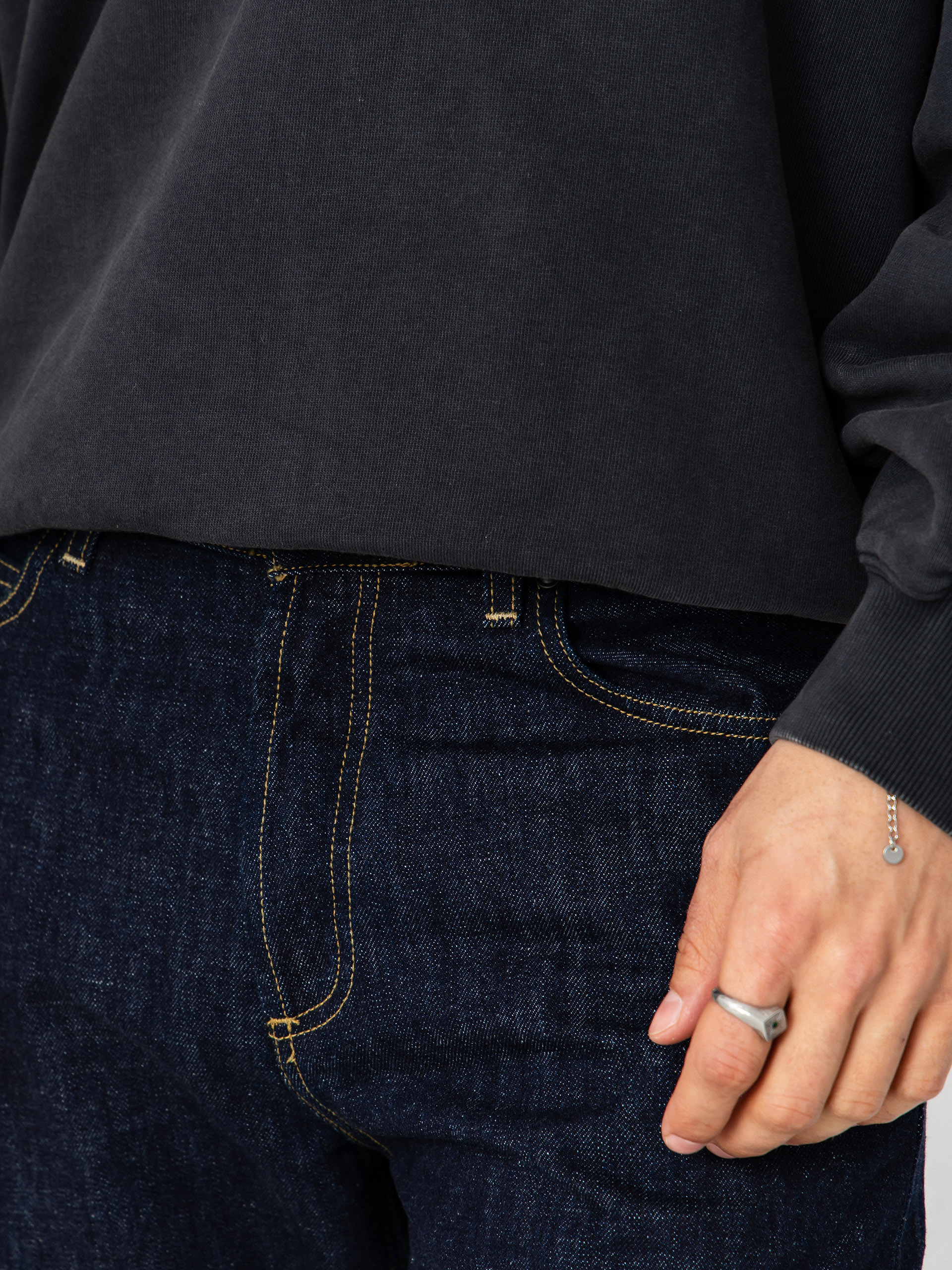 Kisnadrág Carhartt WIP Marlow (blue rinsed)