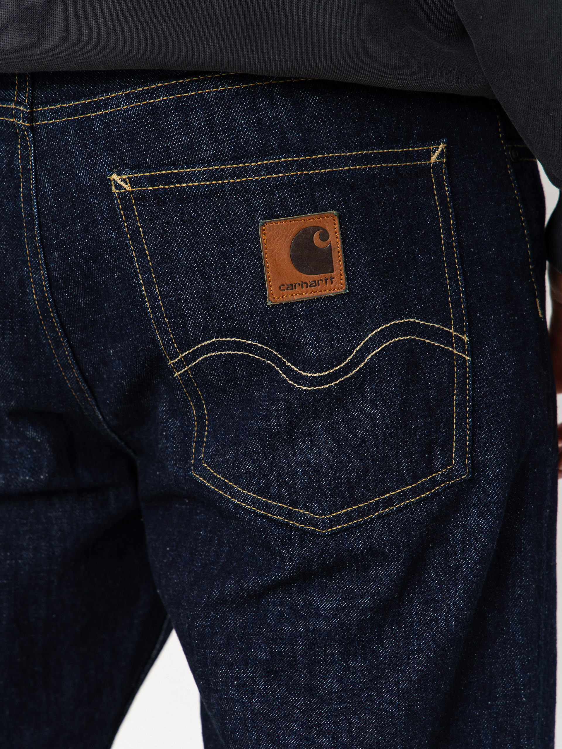 Kisnadrág Carhartt WIP Marlow (blue rinsed)