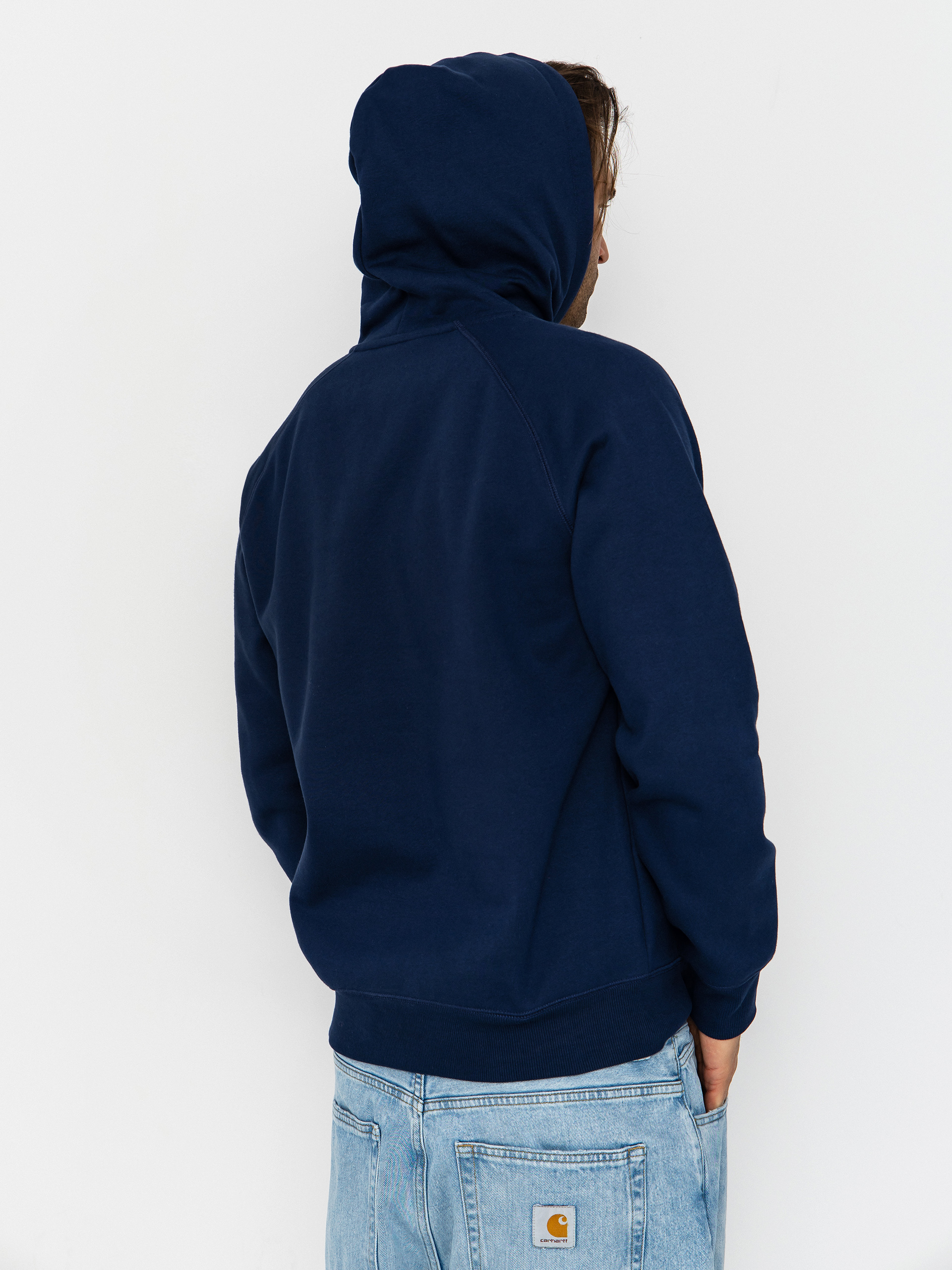Kapucnis pulóver Carhartt WIP Chase HD (jupiter/gold)