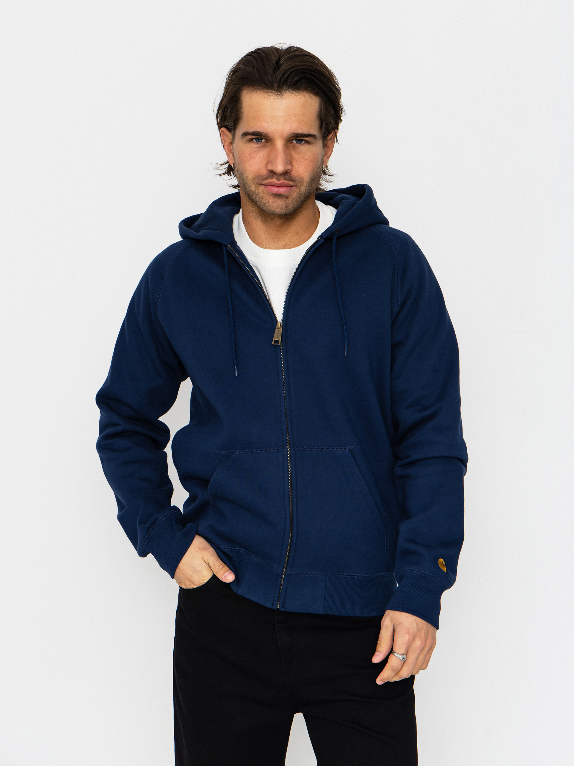 Kapucnis pulóver Carhartt WIP Chase ZHD