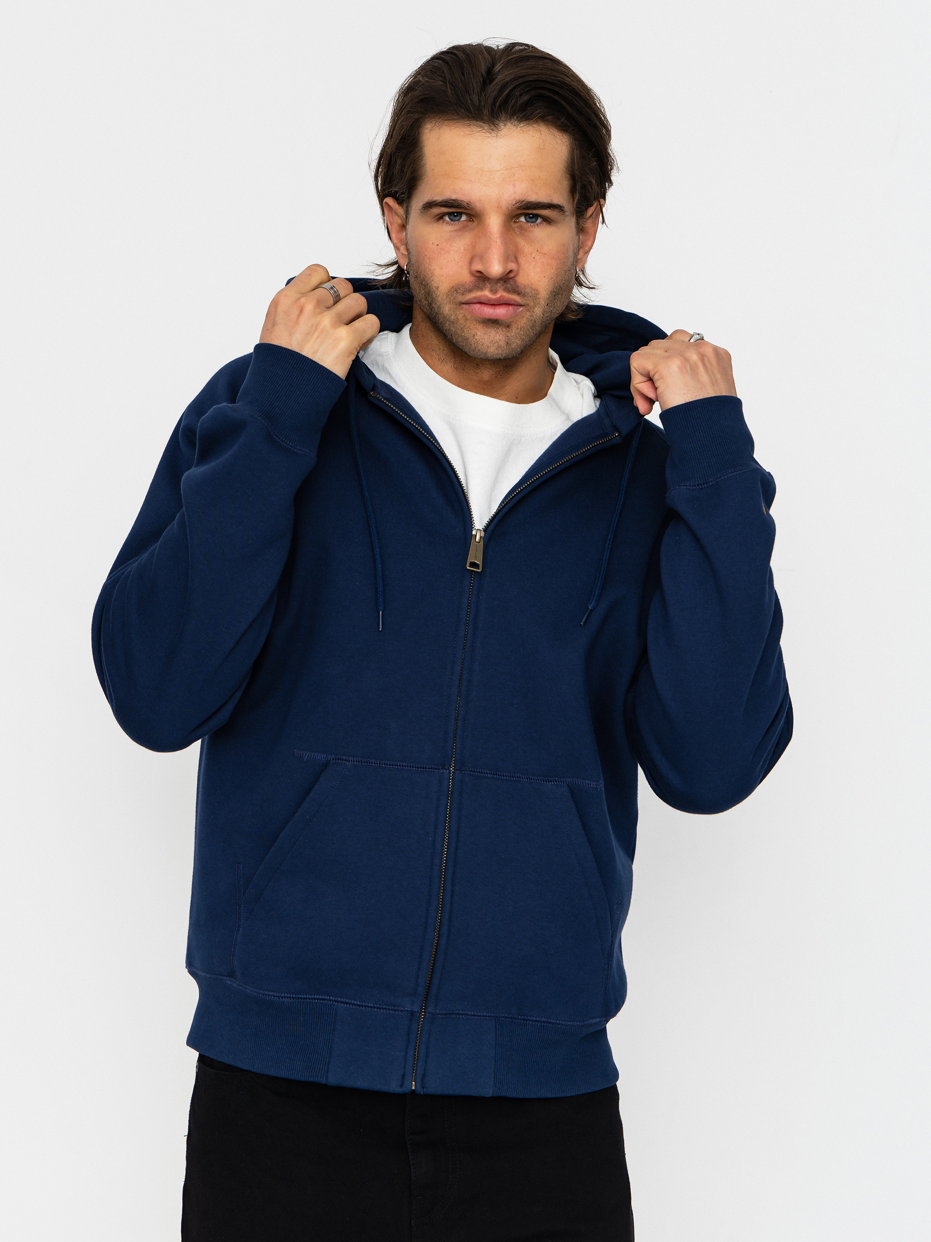 Kapucnis pulóver Carhartt WIP Chase ZHD (jupiter/gold)