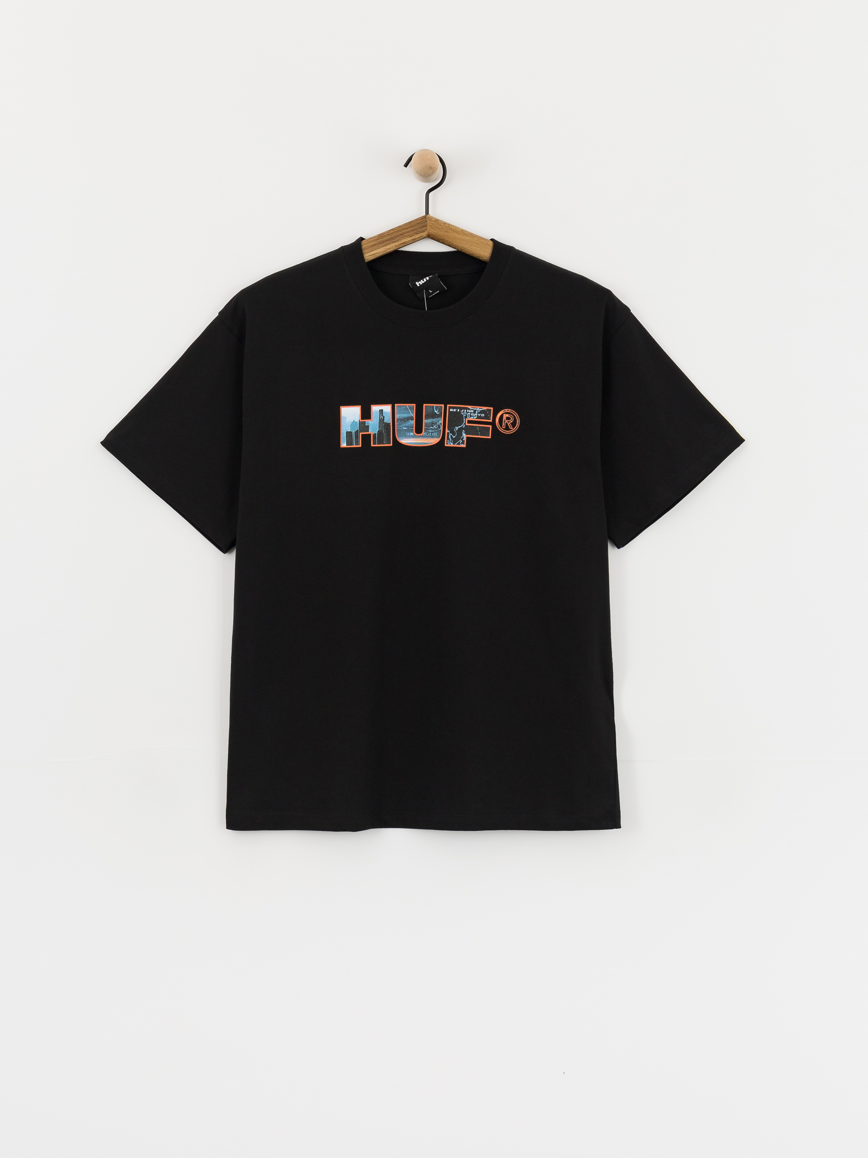HUF Flight Path Pu00f3lu00f3 (black)