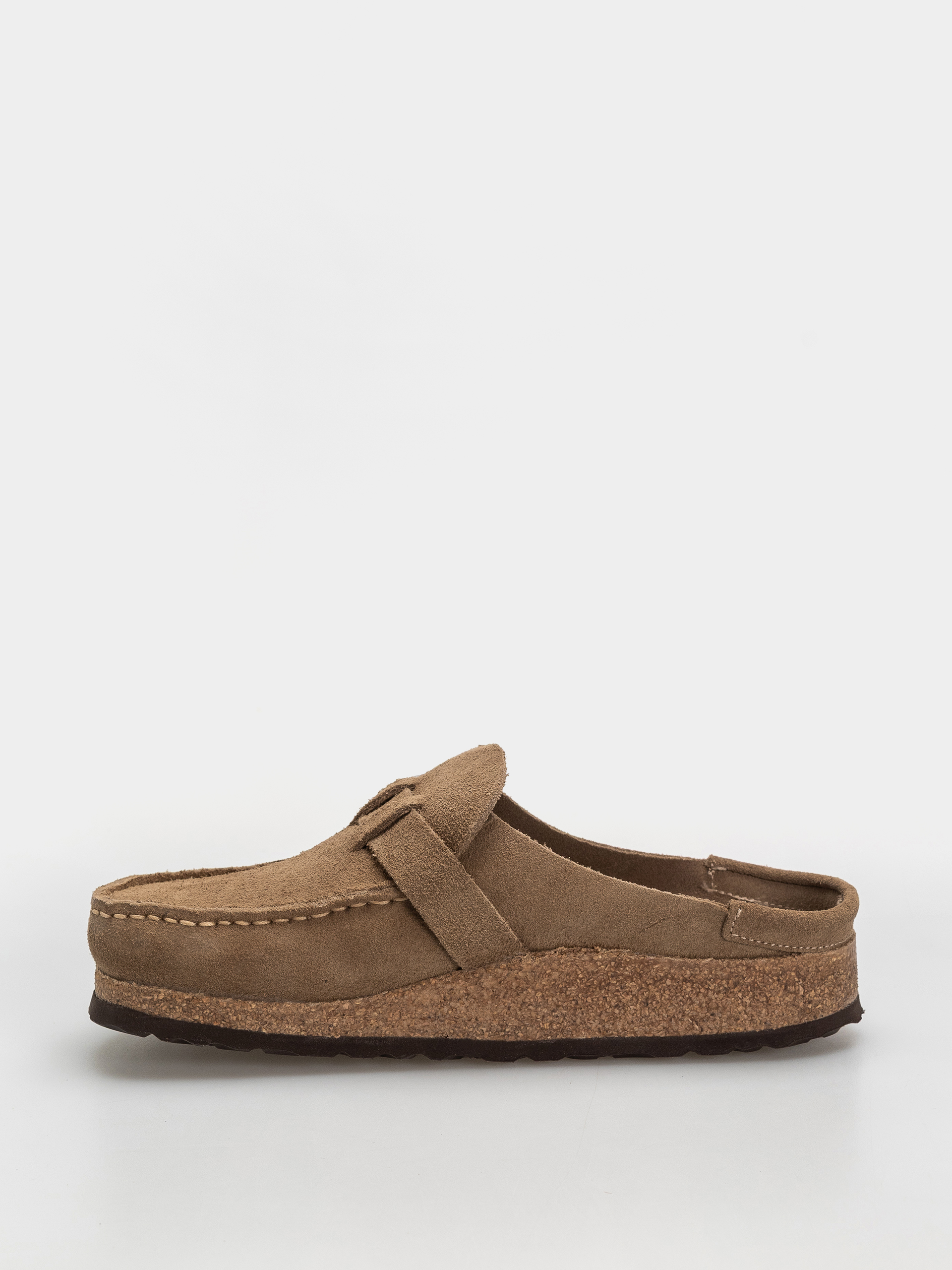 Birkenstock Buckley Suede Leather Narrow Wmn Flip-flop papucsok (gray taupe)