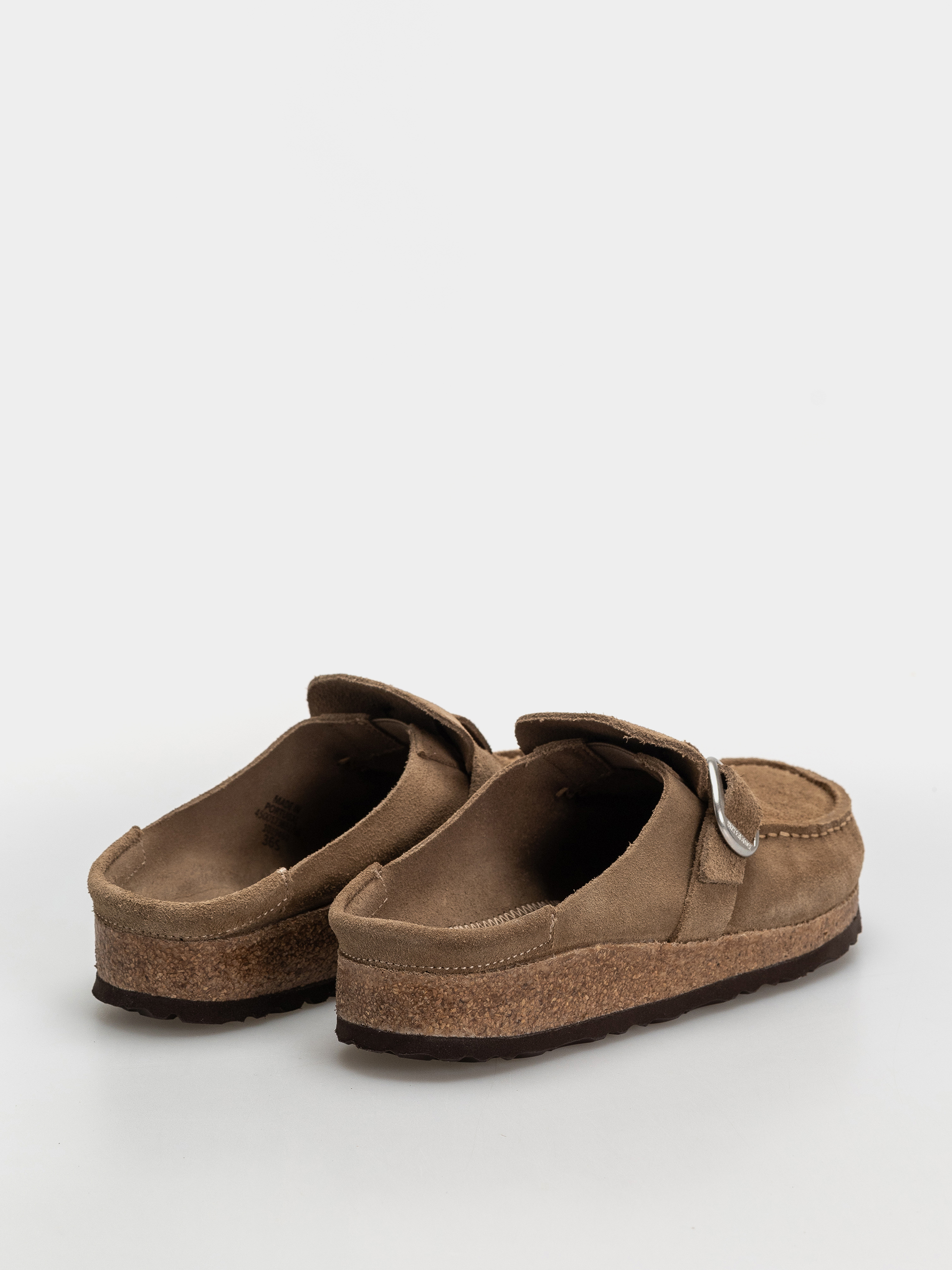 Birkenstock Buckley Suede Leather Narrow Wmn Flip-flop papucsok (gray taupe)