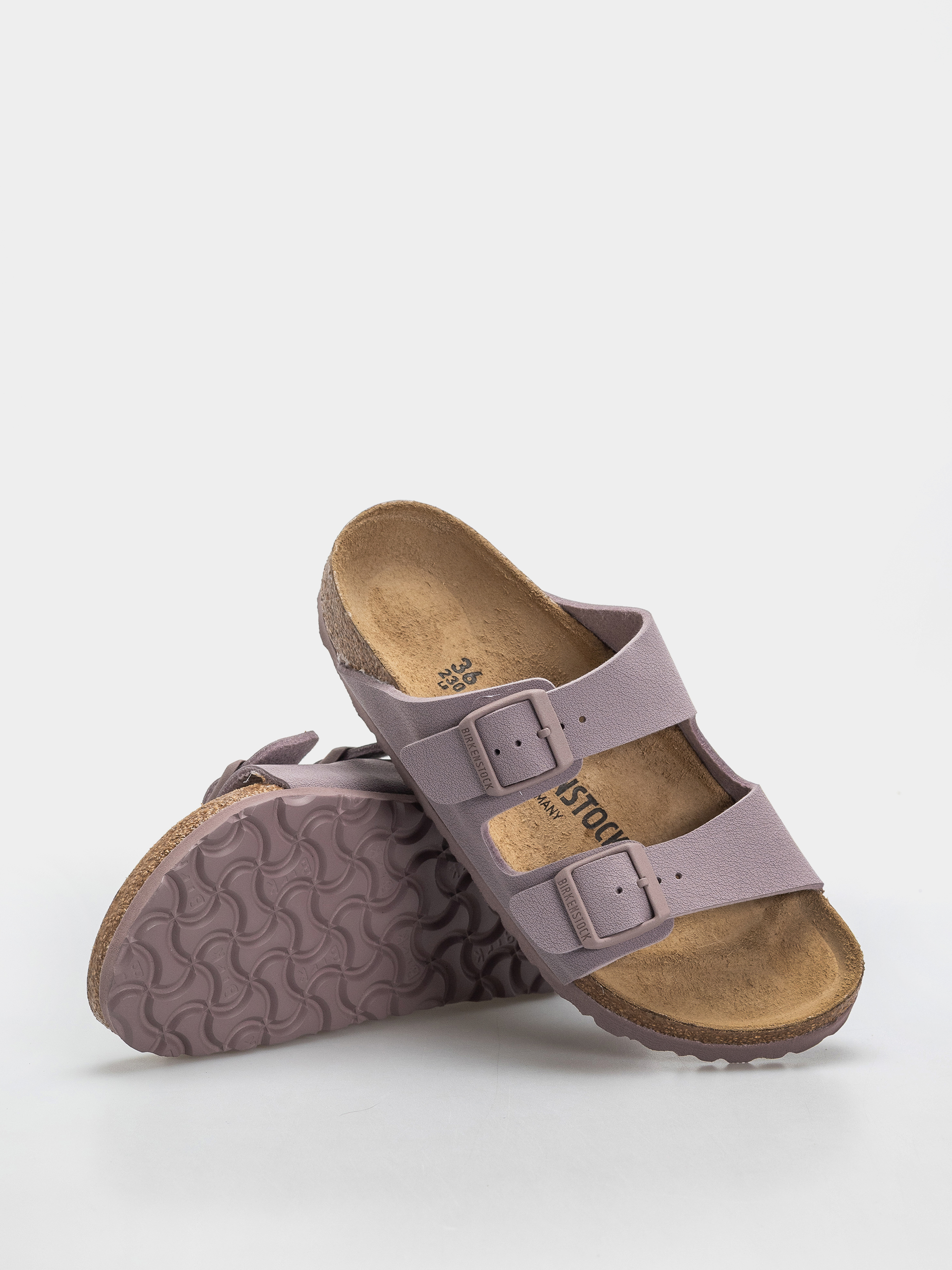 Birkenstock Arizona Birkibuc Narrow Flip-flop papucsok (faded purple)