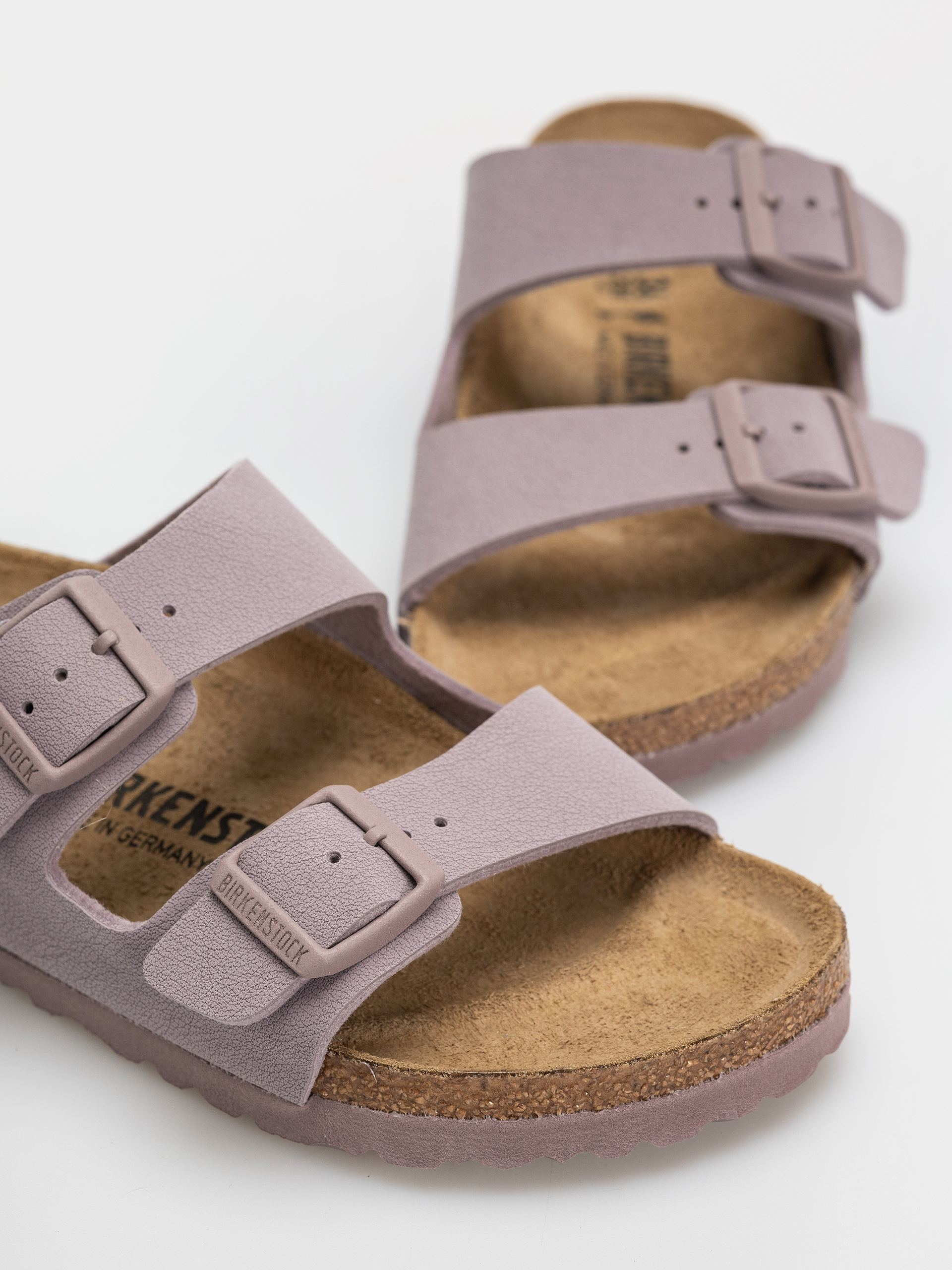 Birkenstock Arizona Birkibuc Narrow Flip-flop papucsok (faded purple)