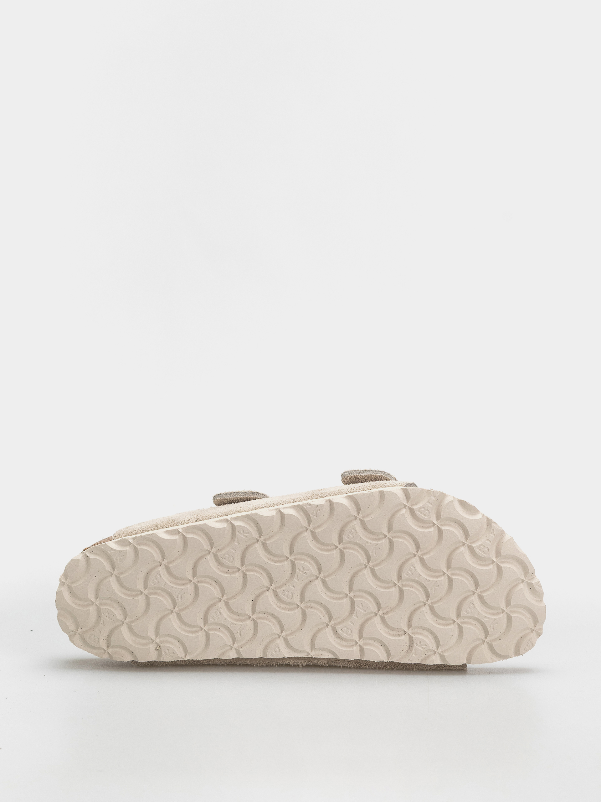 Birkenstock Arizona Suede Leather Narrow Flip-flop papucsok (oyster)