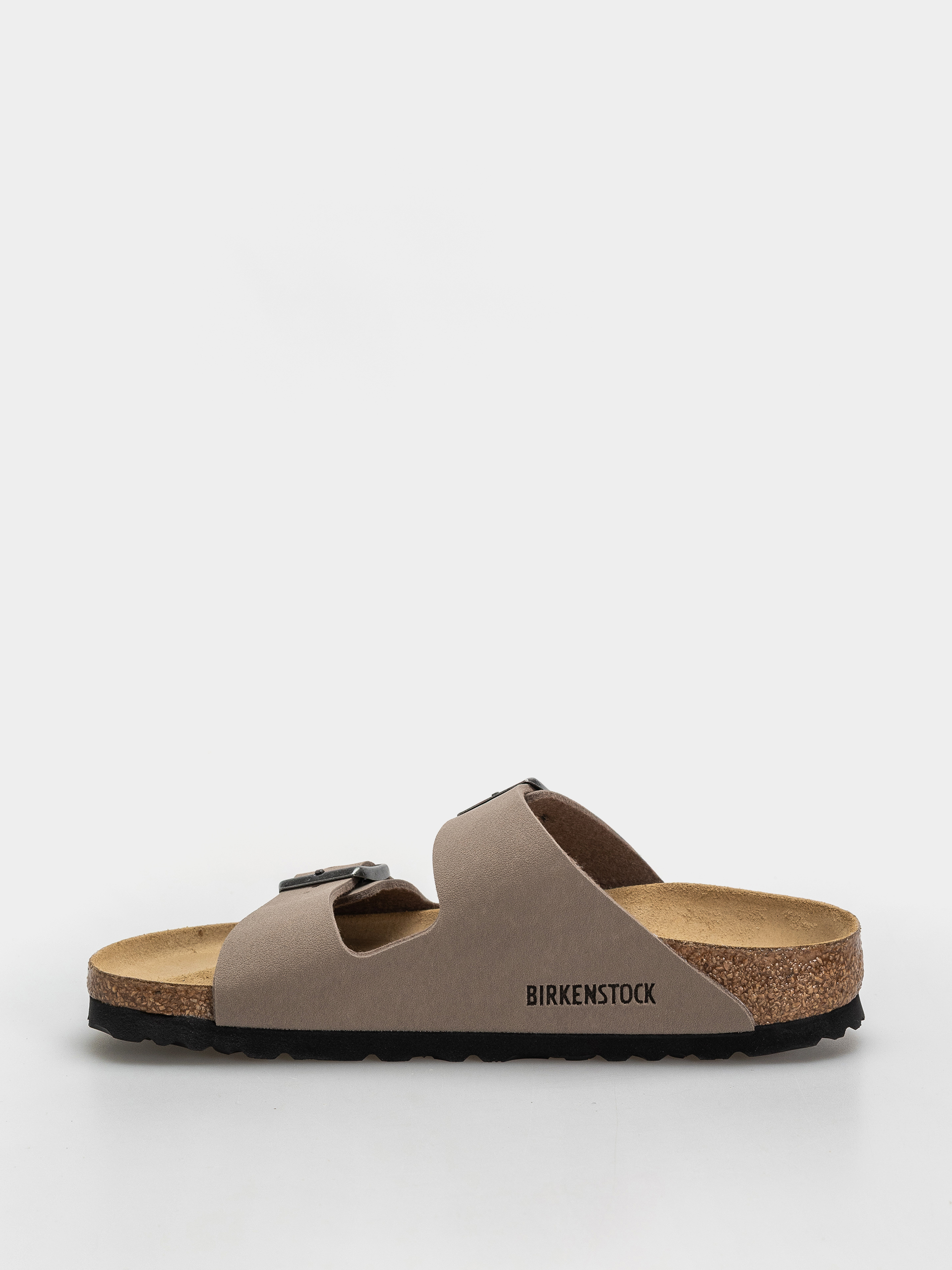 Birkenstock Arizona Birkibuc Narrow Flip-flop papucsok (gray taupe)