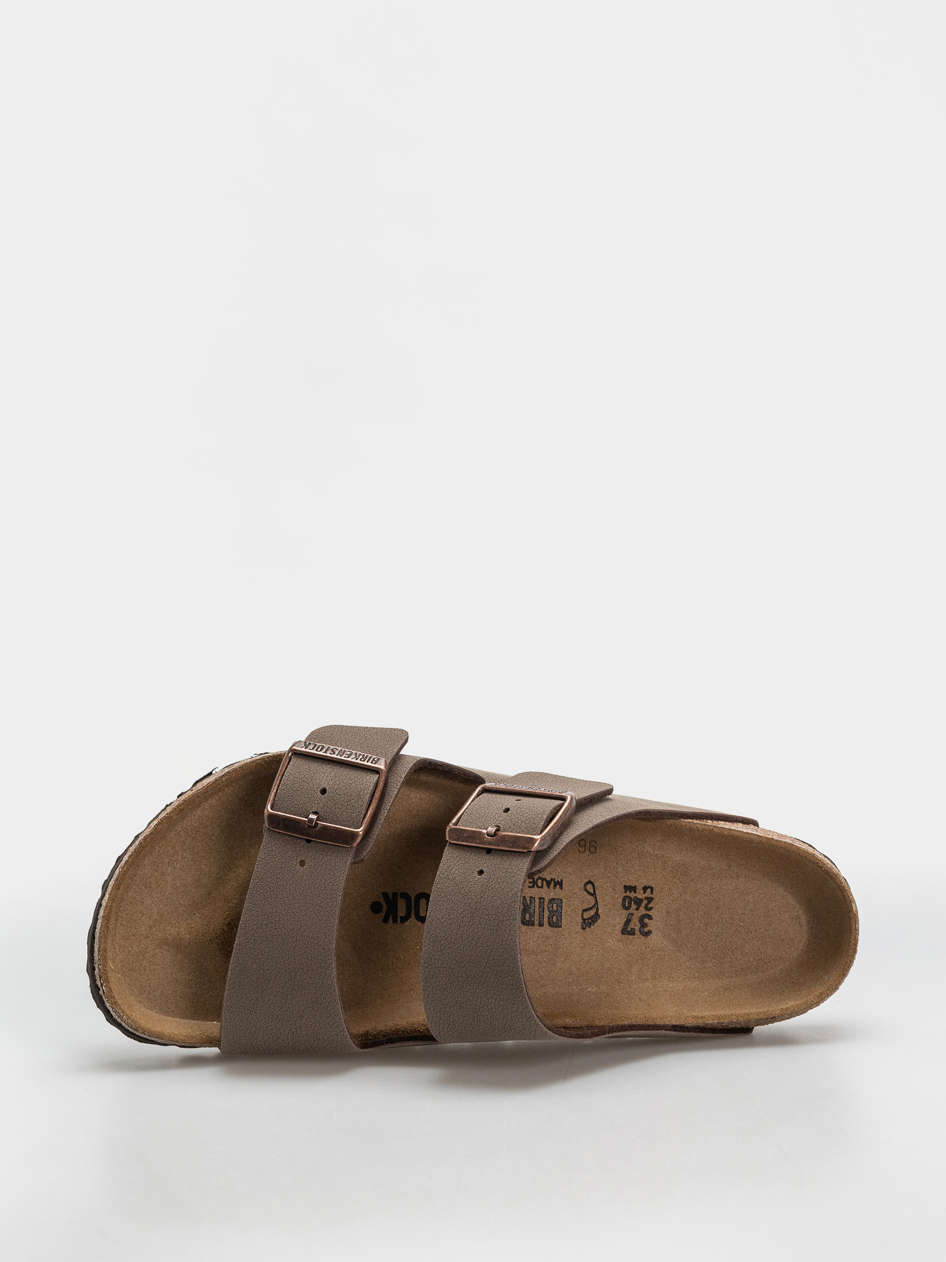 Birkenstock Arizona Birkibuc Regular Flip-flop papucsok (mocca)