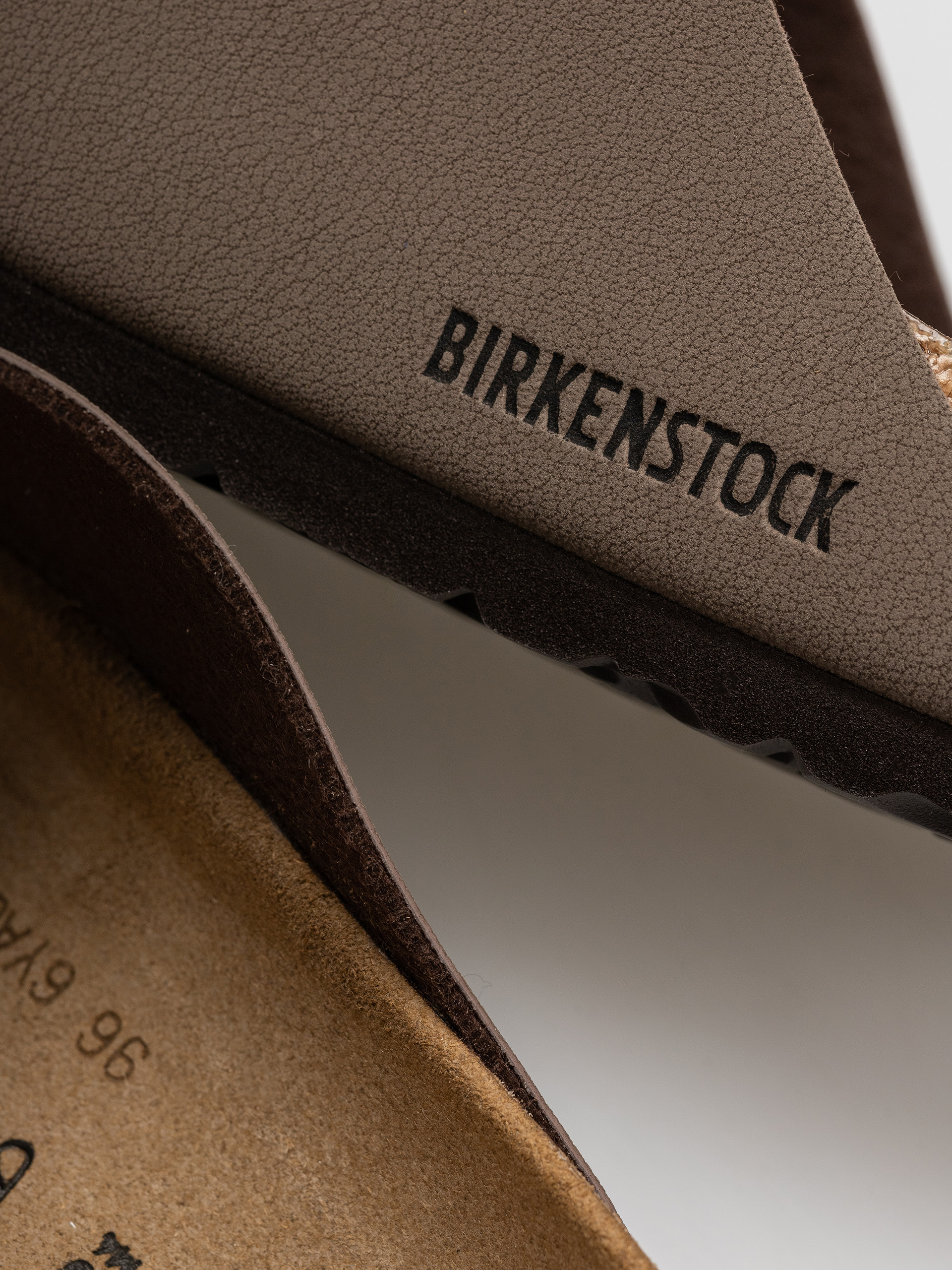 Birkenstock Arizona Birkibuc Regular Flip-flop papucsok (mocca)