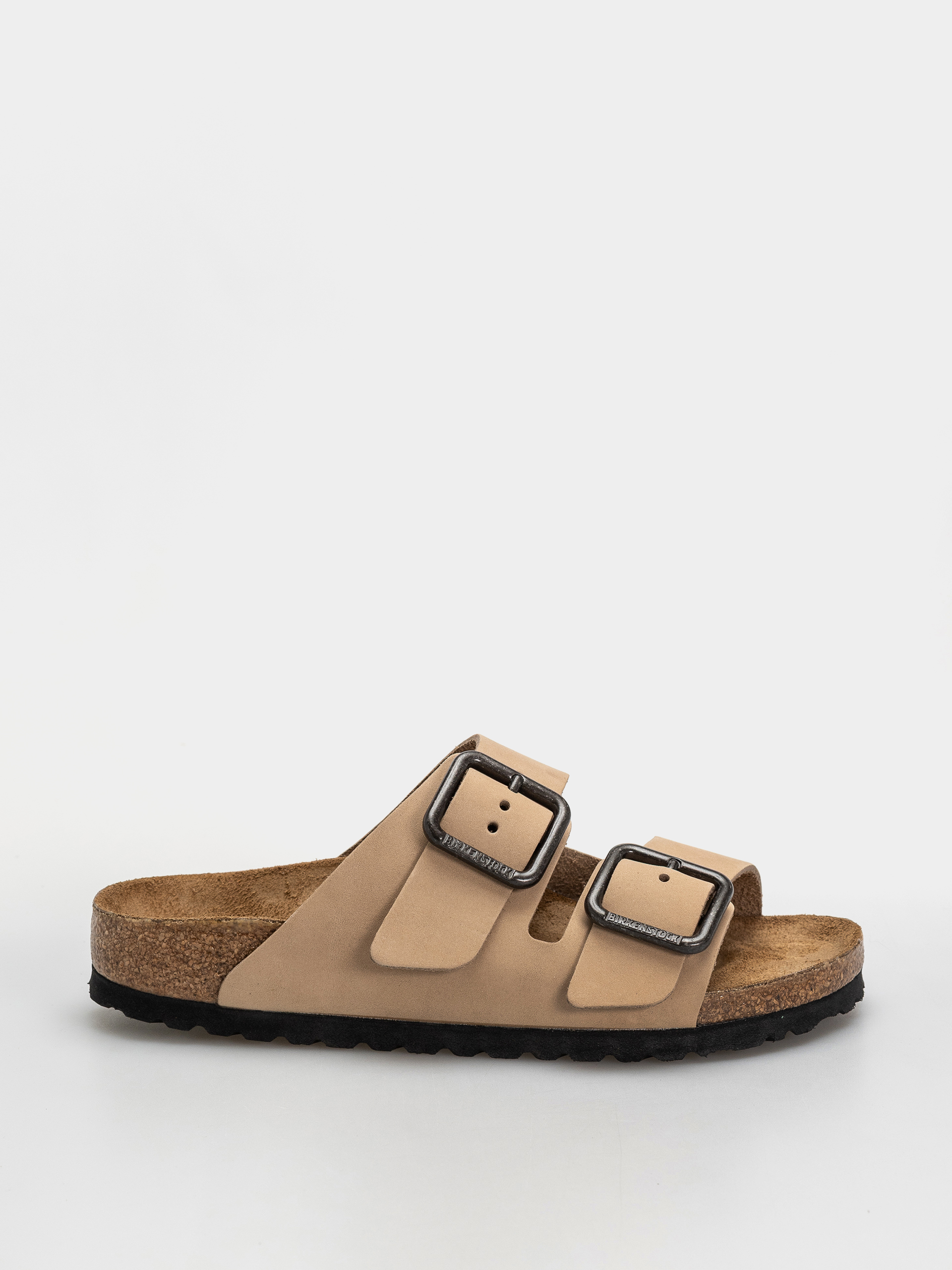 Birkenstock Arizona Wire Buckle Nubuck Leather Narrow Flip-flop papucsok