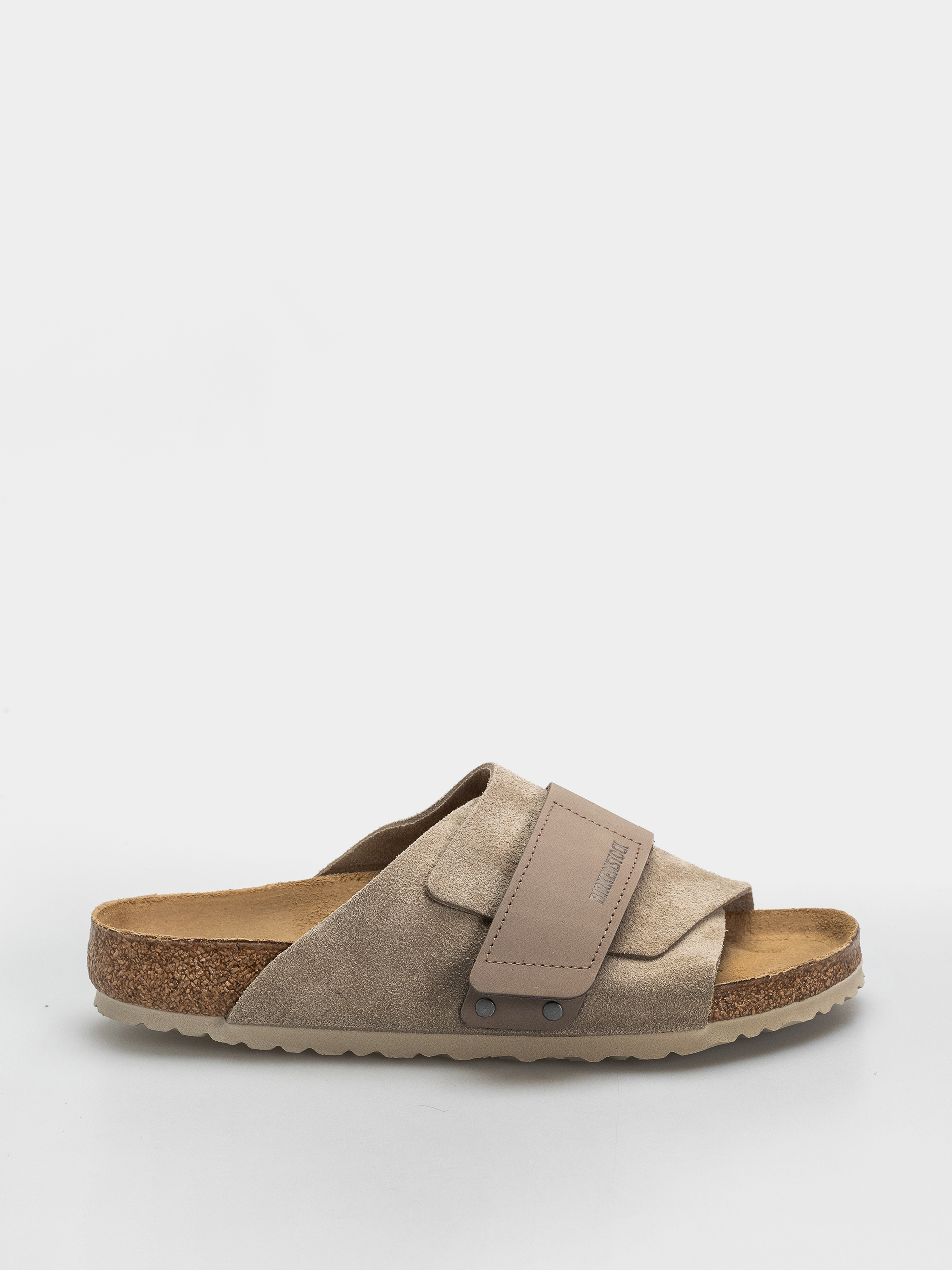 Birkenstock Kyoto Nubuck Suede Leather Regular Flip-flop papucsok