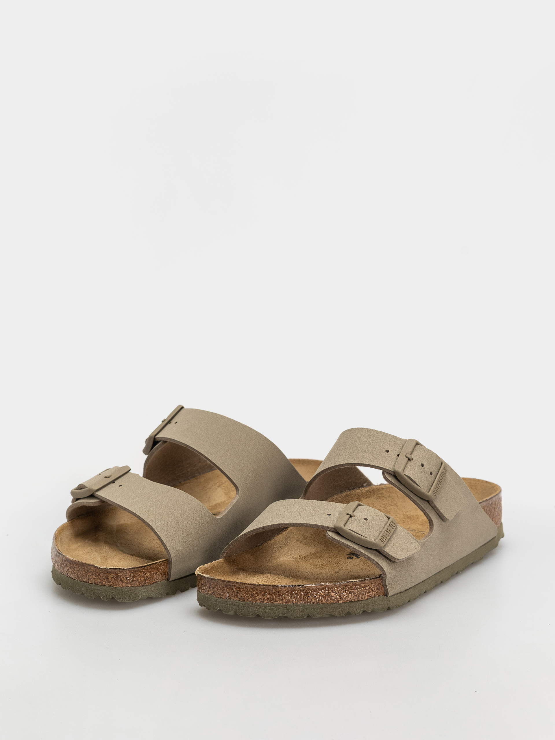 Birkenstock Arizona Birko Flor Regular Flip-flop papucsok (faded khaki)