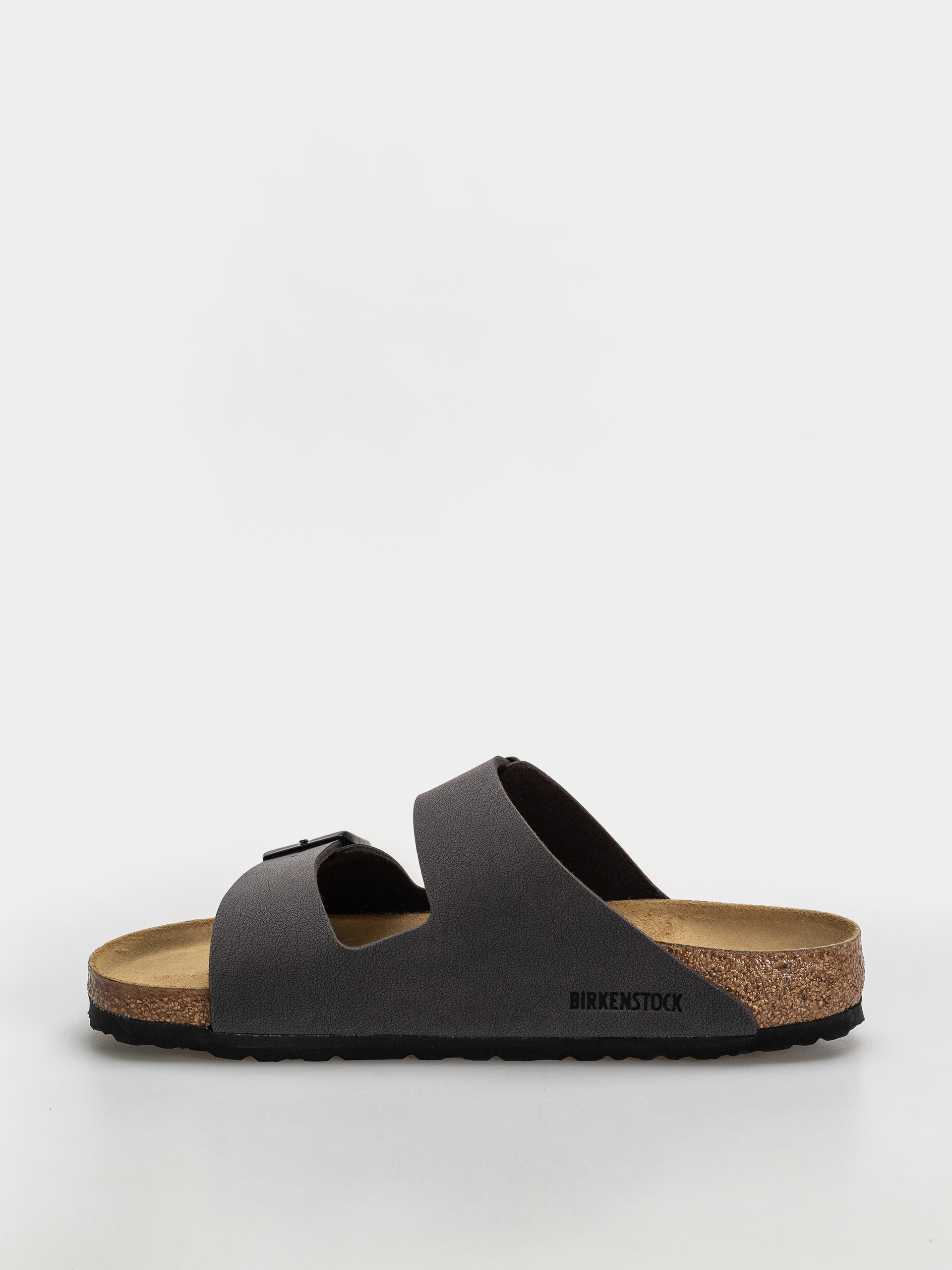 Birkenstock Arizona Birkibuc Regular Flip-flop papucsok (velvet gray/black)