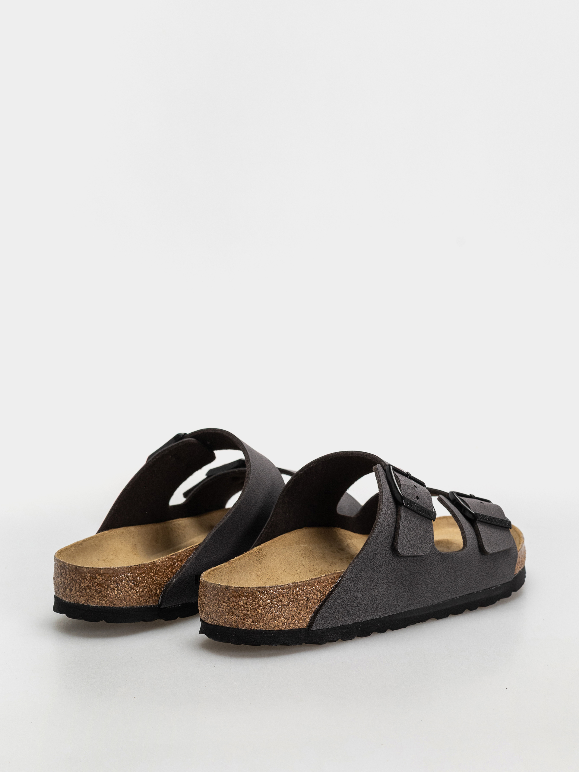 Birkenstock Arizona Birkibuc Regular Flip-flop papucsok (velvet gray/black)