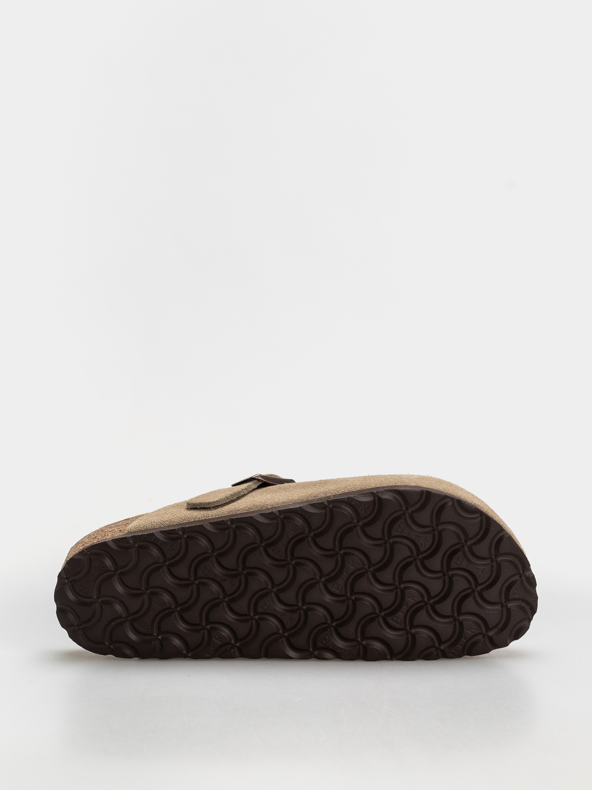 Birkenstock Boston Suede Leather Narrow Wmn Flip-flop papucsok (taupe)