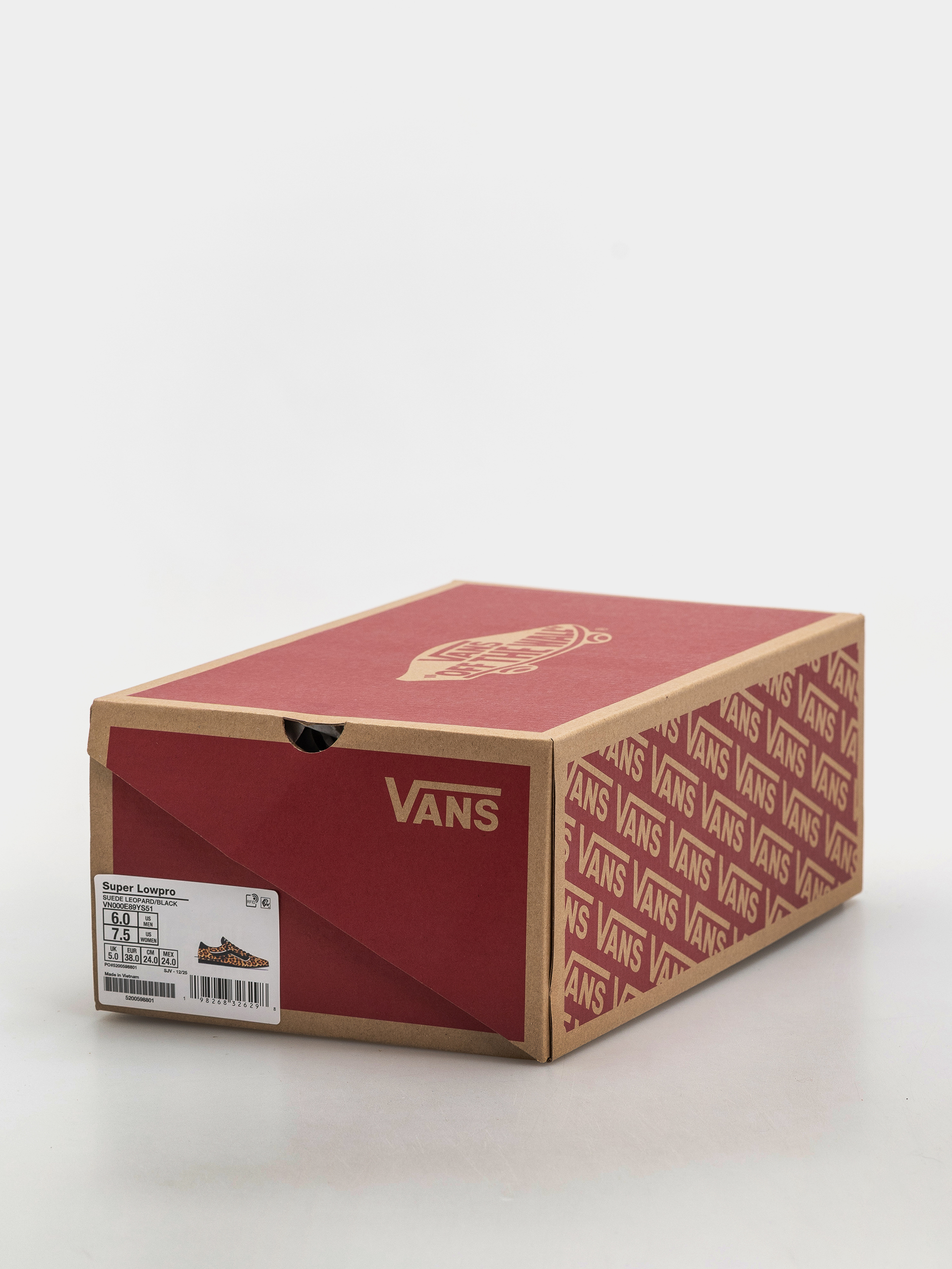 Vans Super Lowpro Cipők (leopard/black)