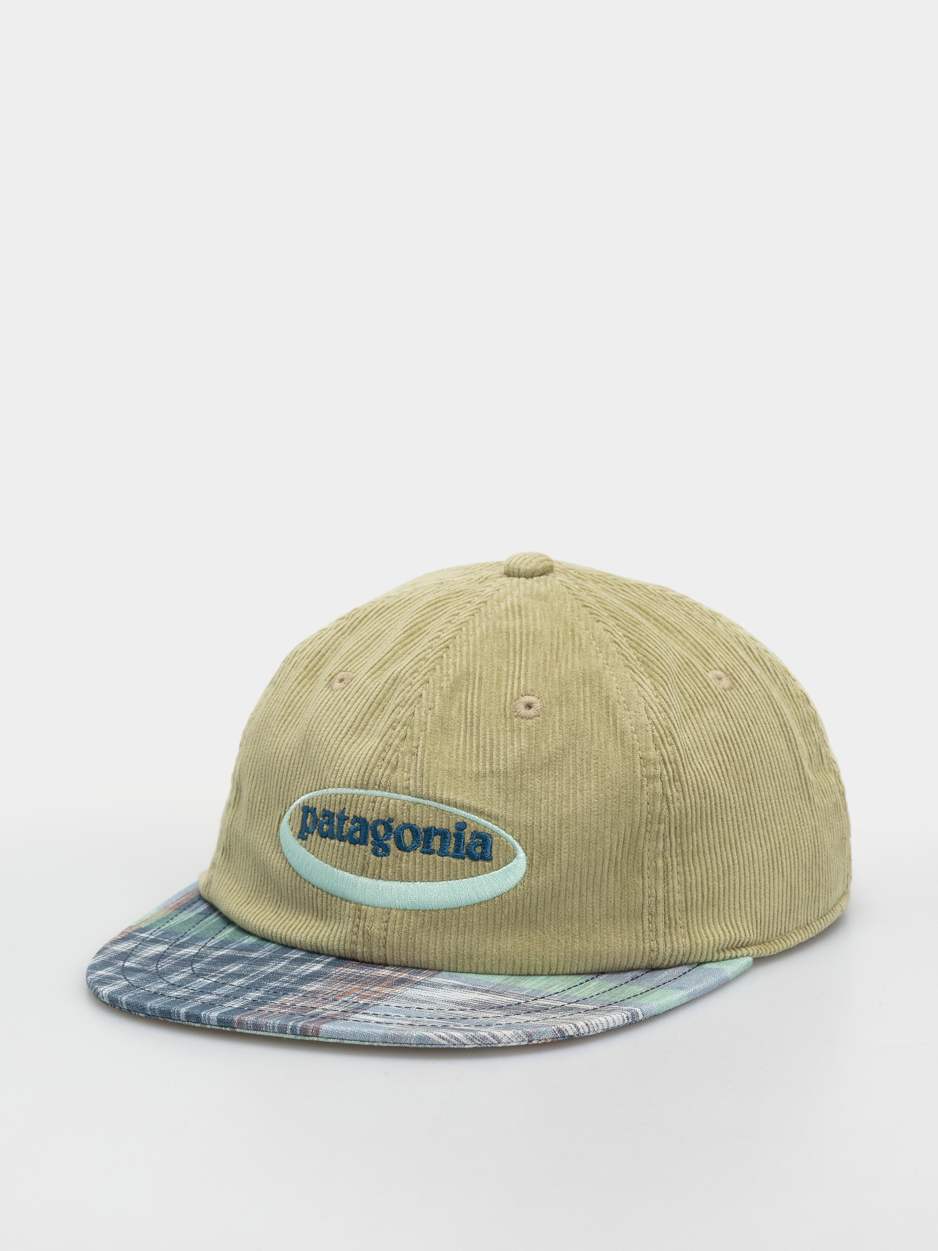 Patagonia Corduroy Baseball sapka (95 oval logo/gumtree green)