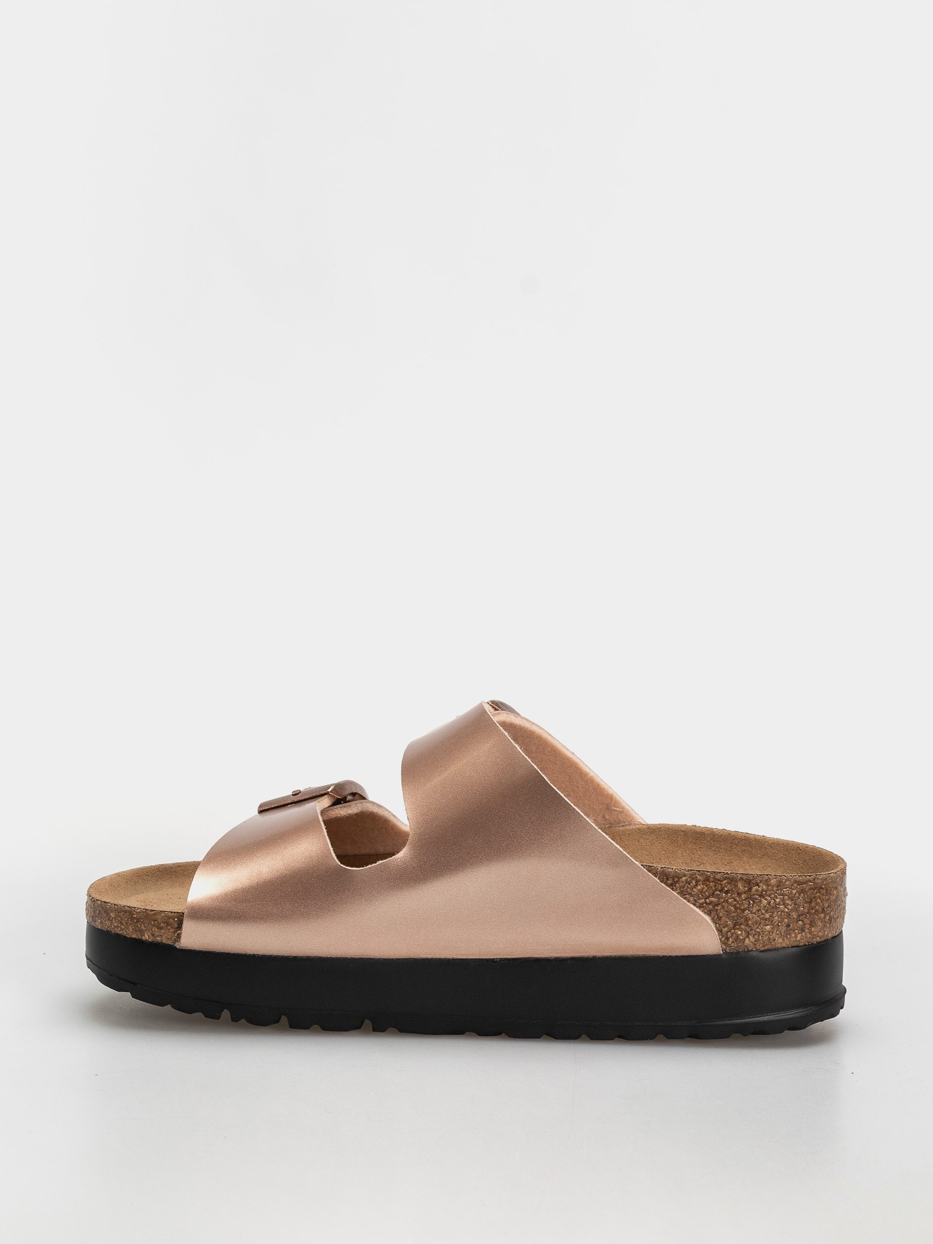 Birkenstock Arizona Flex Platform Birko Flor Narrow Wmn Flip-flop papucsok (electric metallic copper)