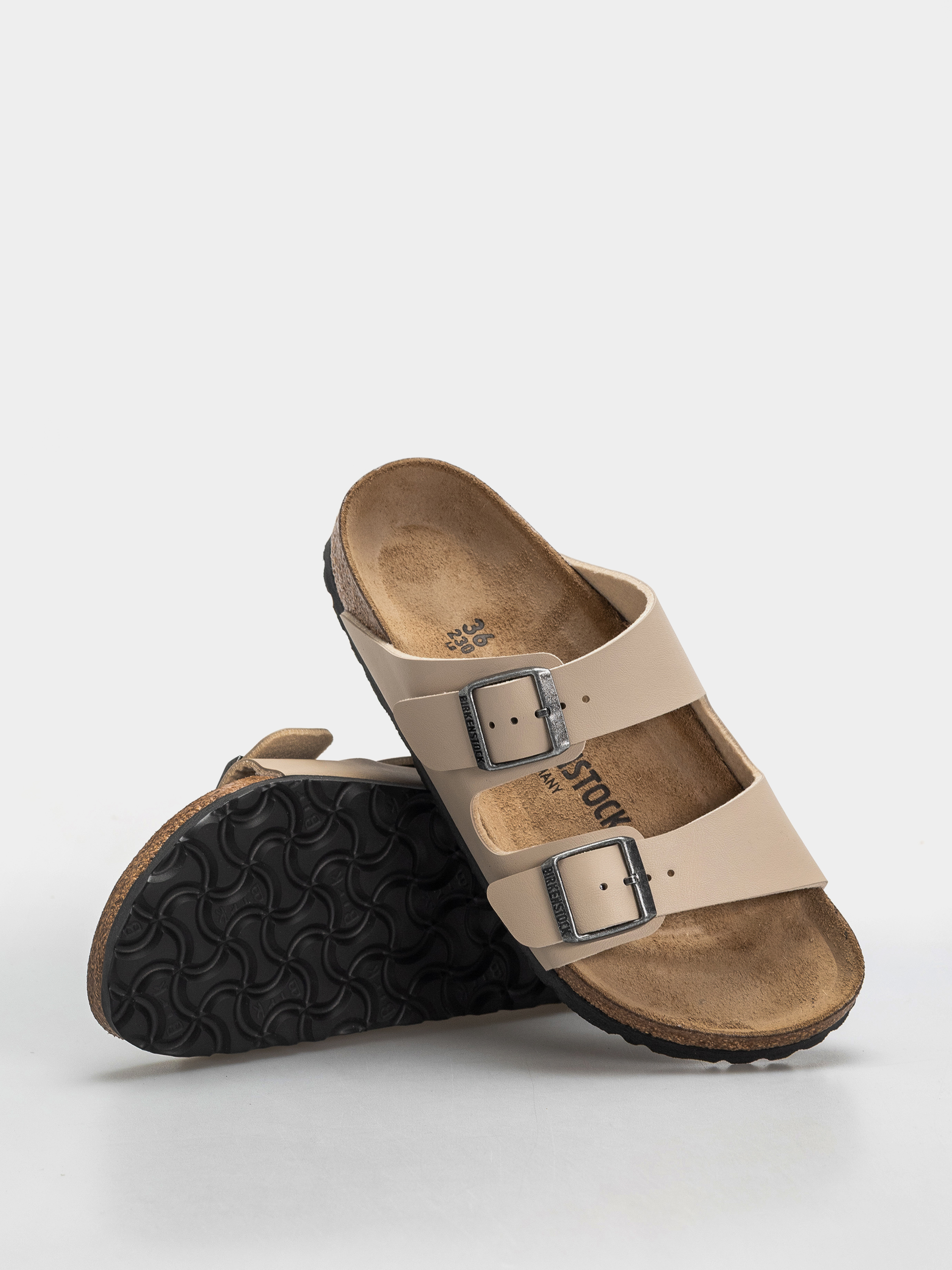 Birkenstock Arizona Birko Flor Narrow Flip-flop papucsok (sandcastle)