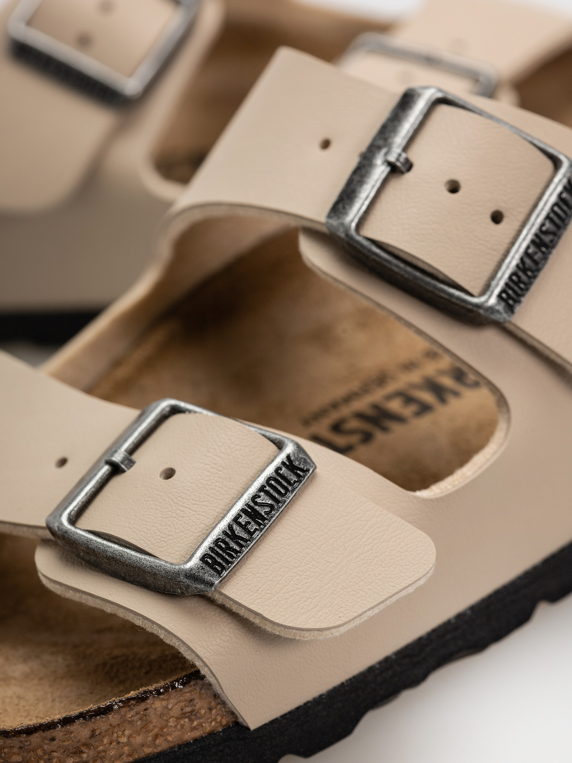 Birkenstock Arizona Birko Flor Narrow Flip-flop papucsok (sandcastle)