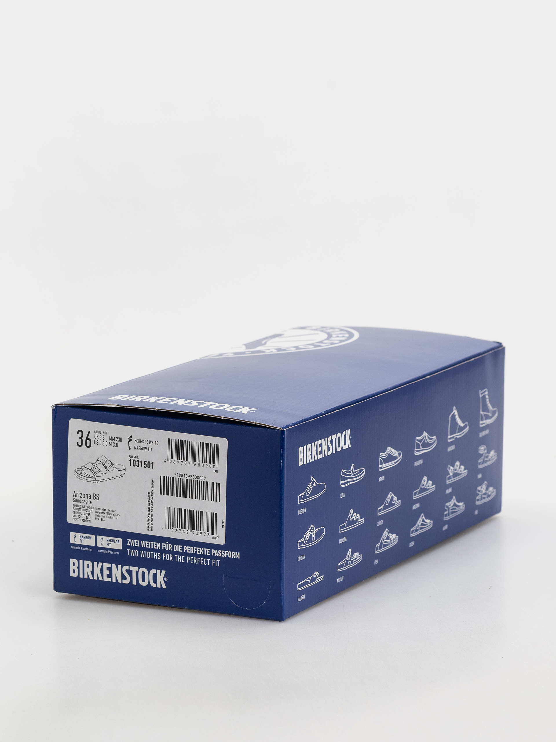 Birkenstock Arizona Birko Flor Narrow Flip-flop papucsok (sandcastle)