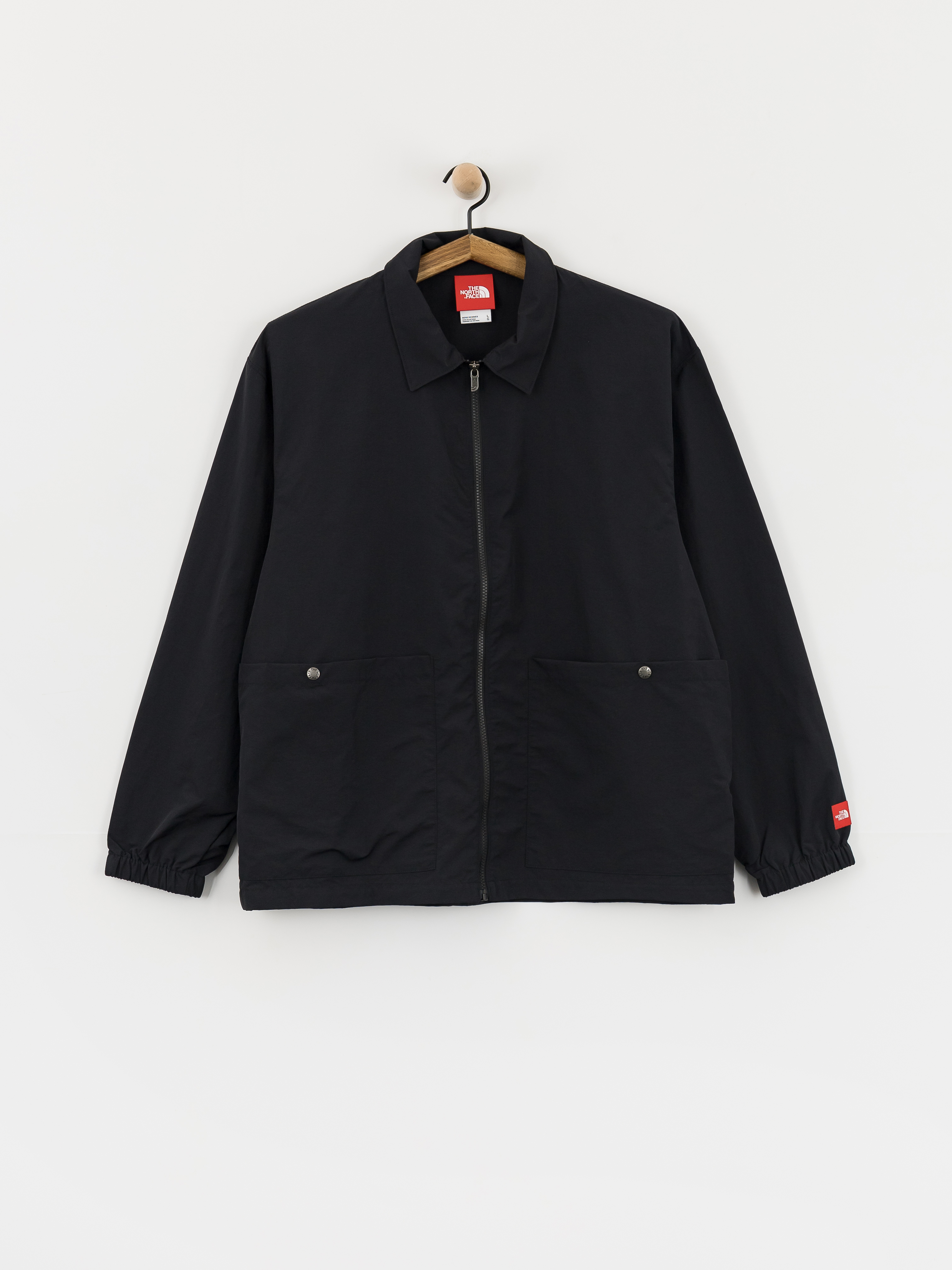 The North Face Tnf Red Box Nylon Hosszu00fa ujju00fa felsu0151 (tnf black)