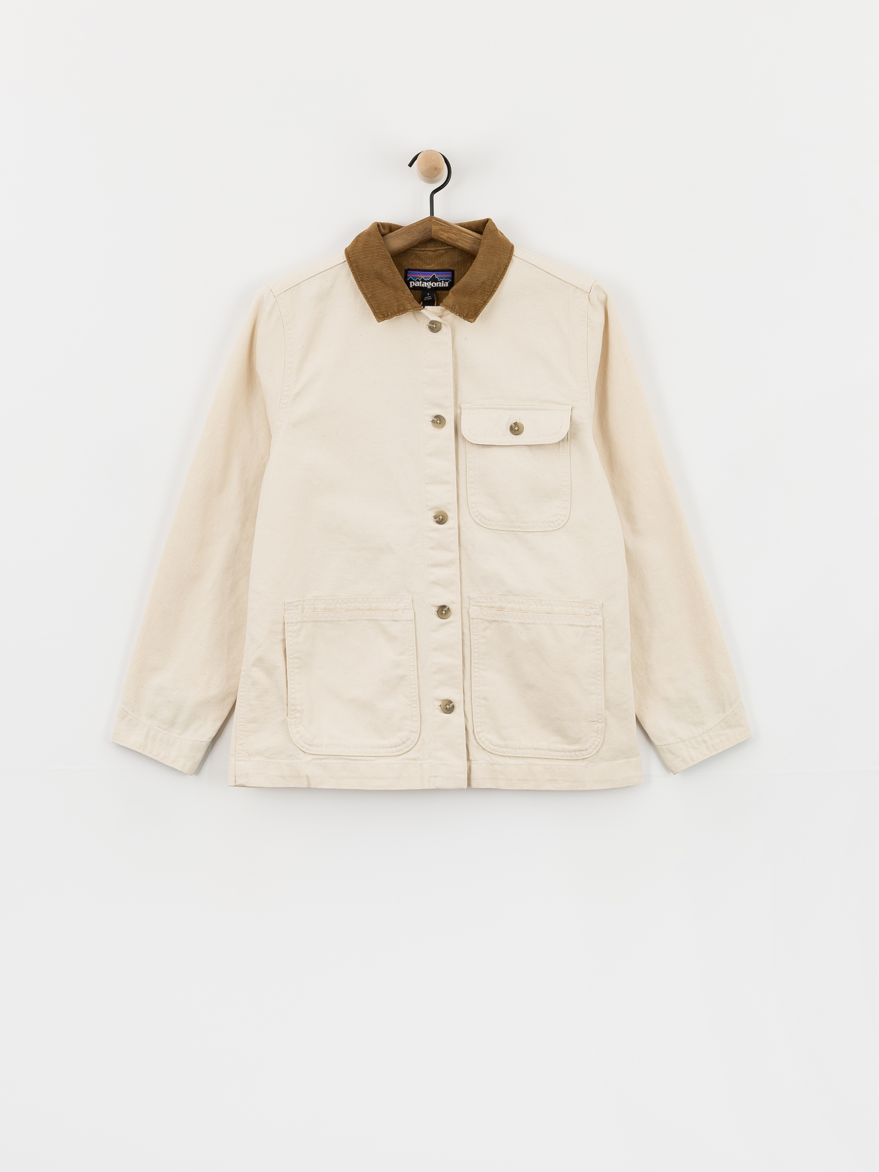 Patagonia Point Reyes Coat Wmn Dzseki (undyed natural)