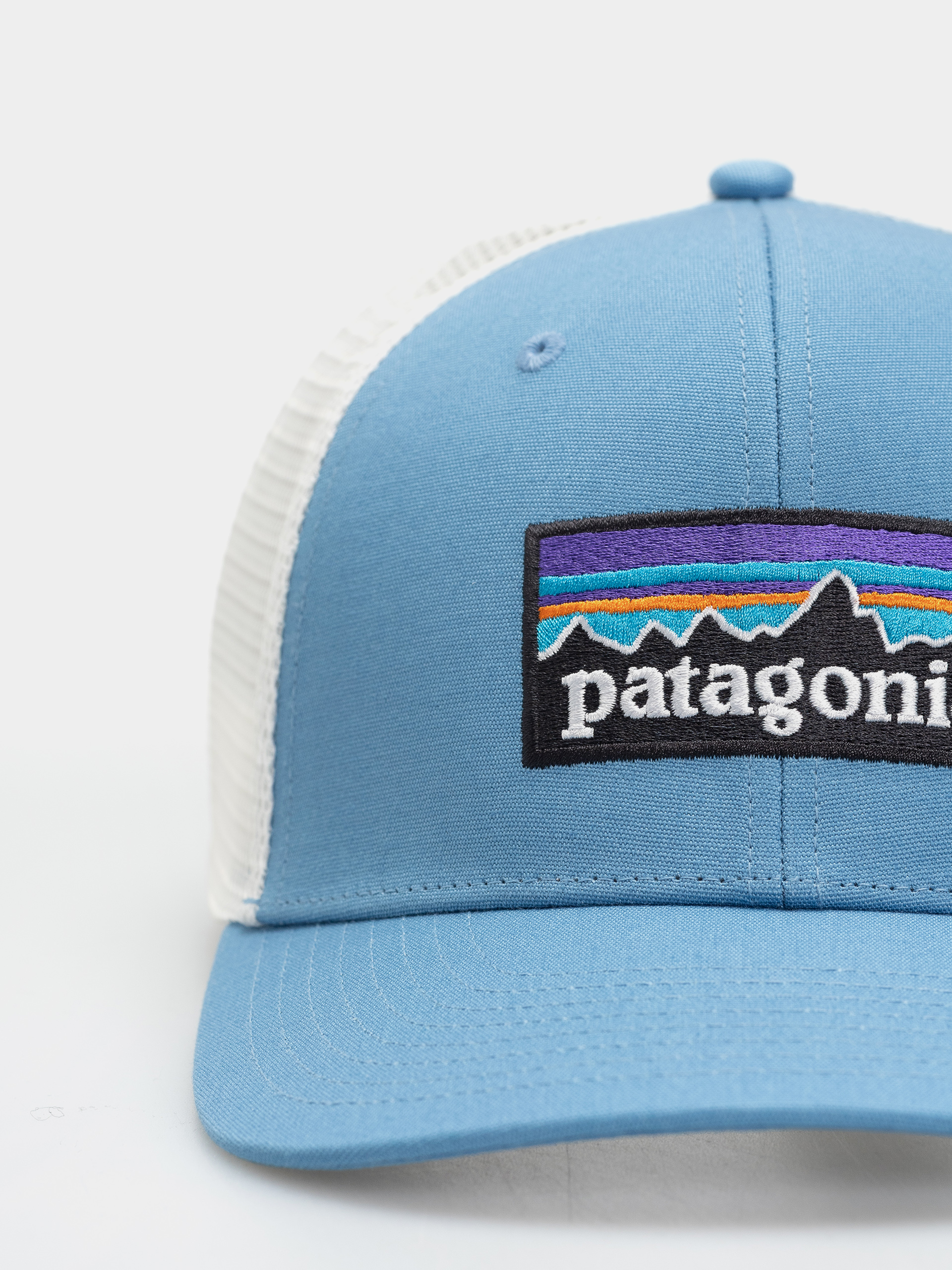 Patagonia P 6 Logo Trucker Baseball sapka (shore blue)