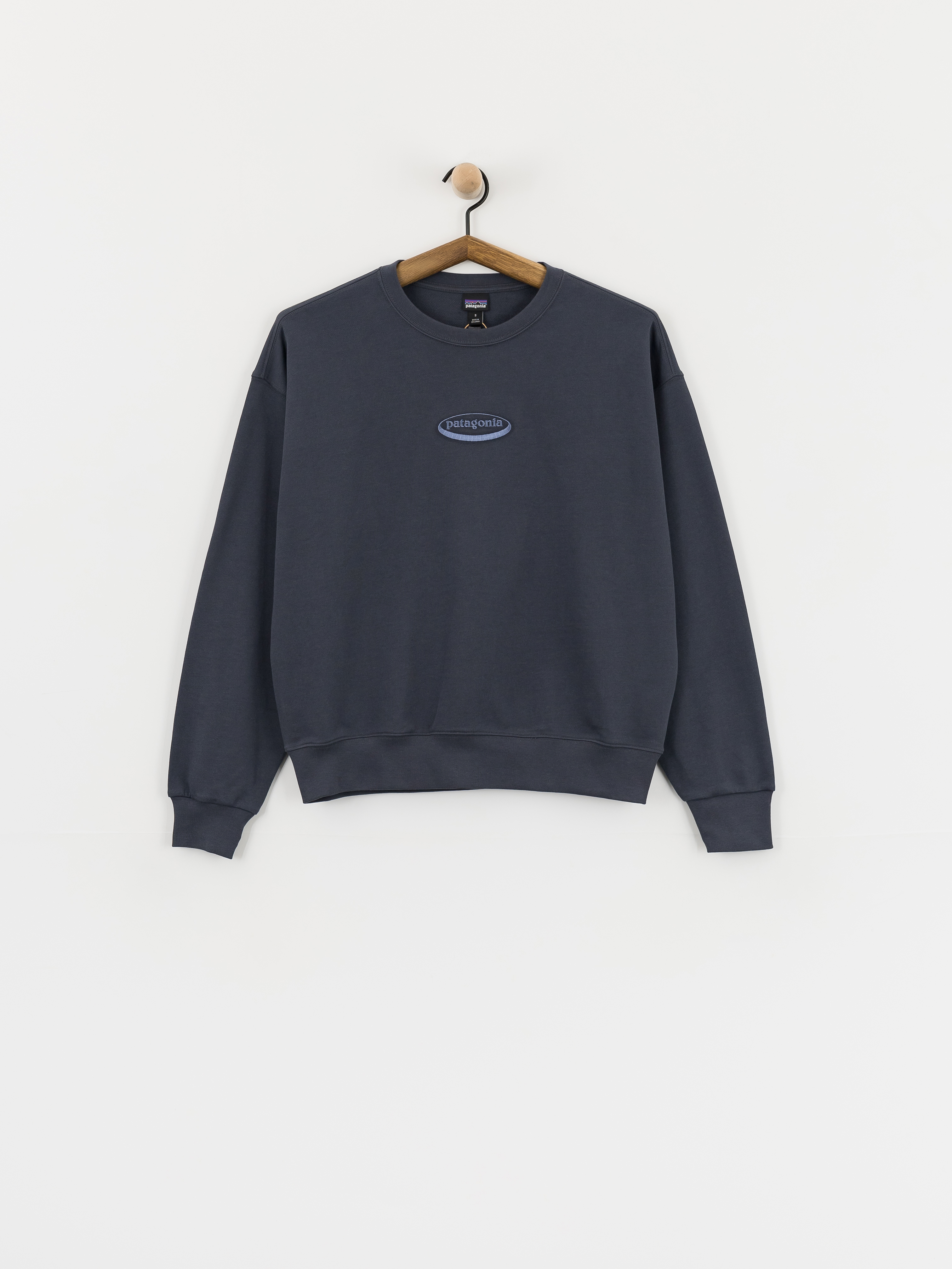 Patagonia 95 Oval Logo Daily Wmn Pulóver (smolder blue)