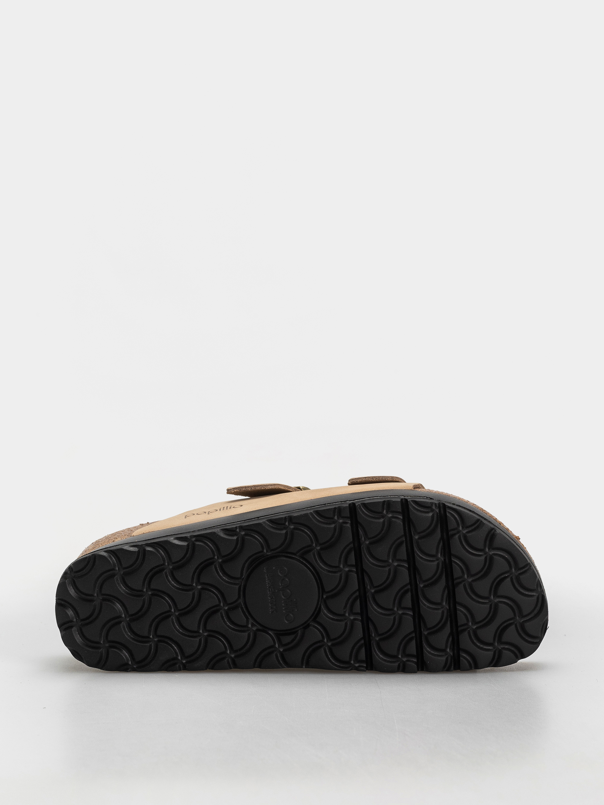 Birkenstock Arizona Flex Platform Nubuck Leather Narrow Wmn Flip-flop papucsok (sandcastle)