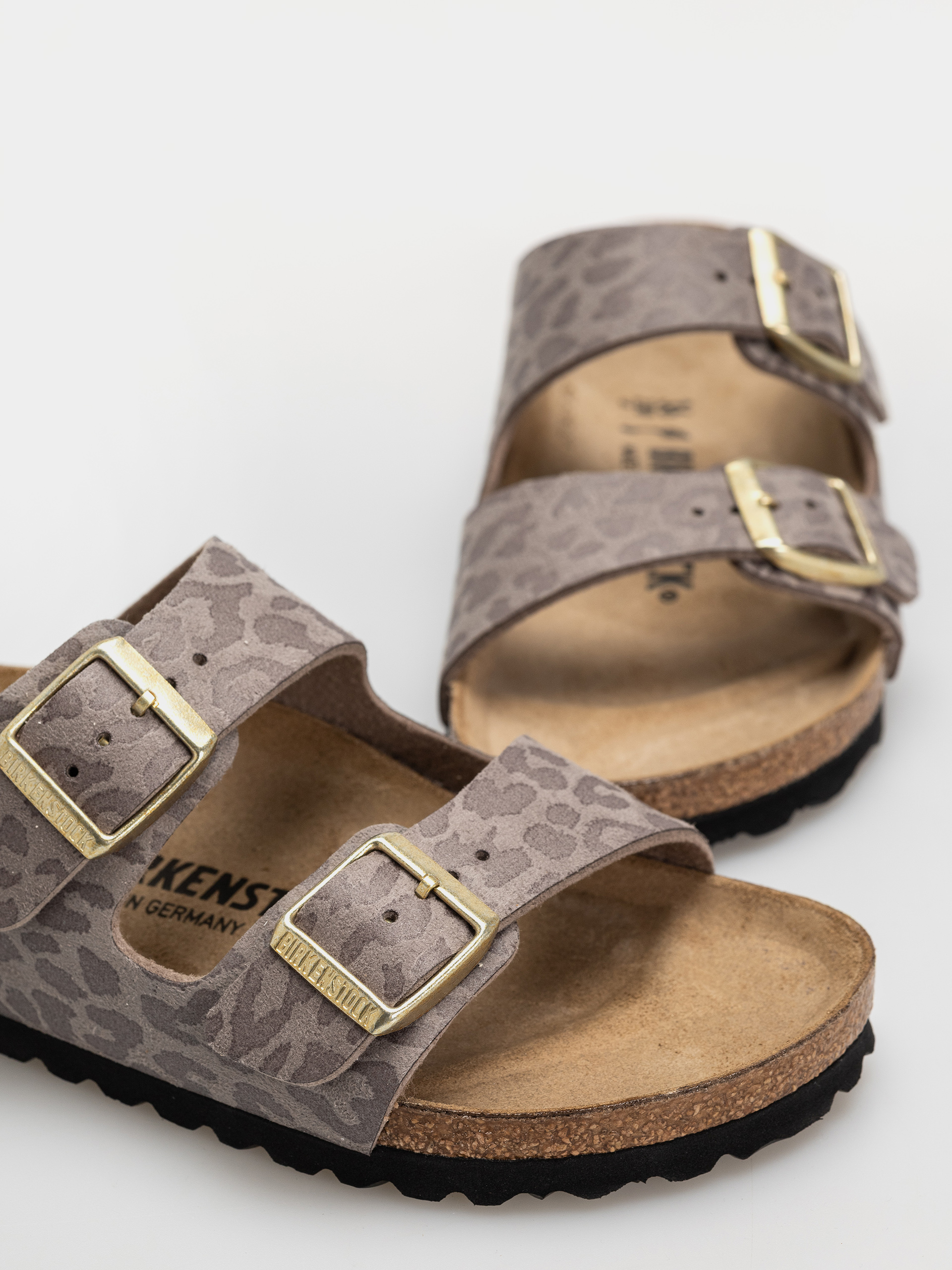 Birkenstock Arizona Synthetics Narrow Wmn Flip-flop papucsok (syn leo grey taupe)