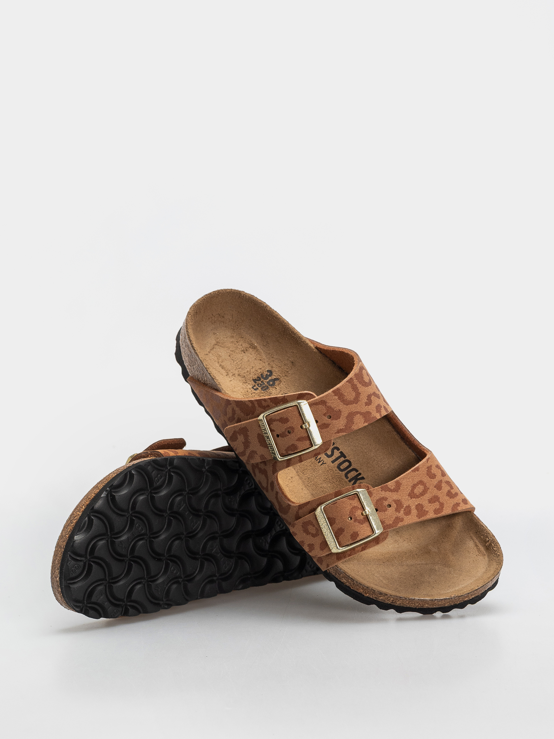 Birkenstock Arizona Synthetics Narrow Wmn Flip-flop papucsok (syn leo pecan)