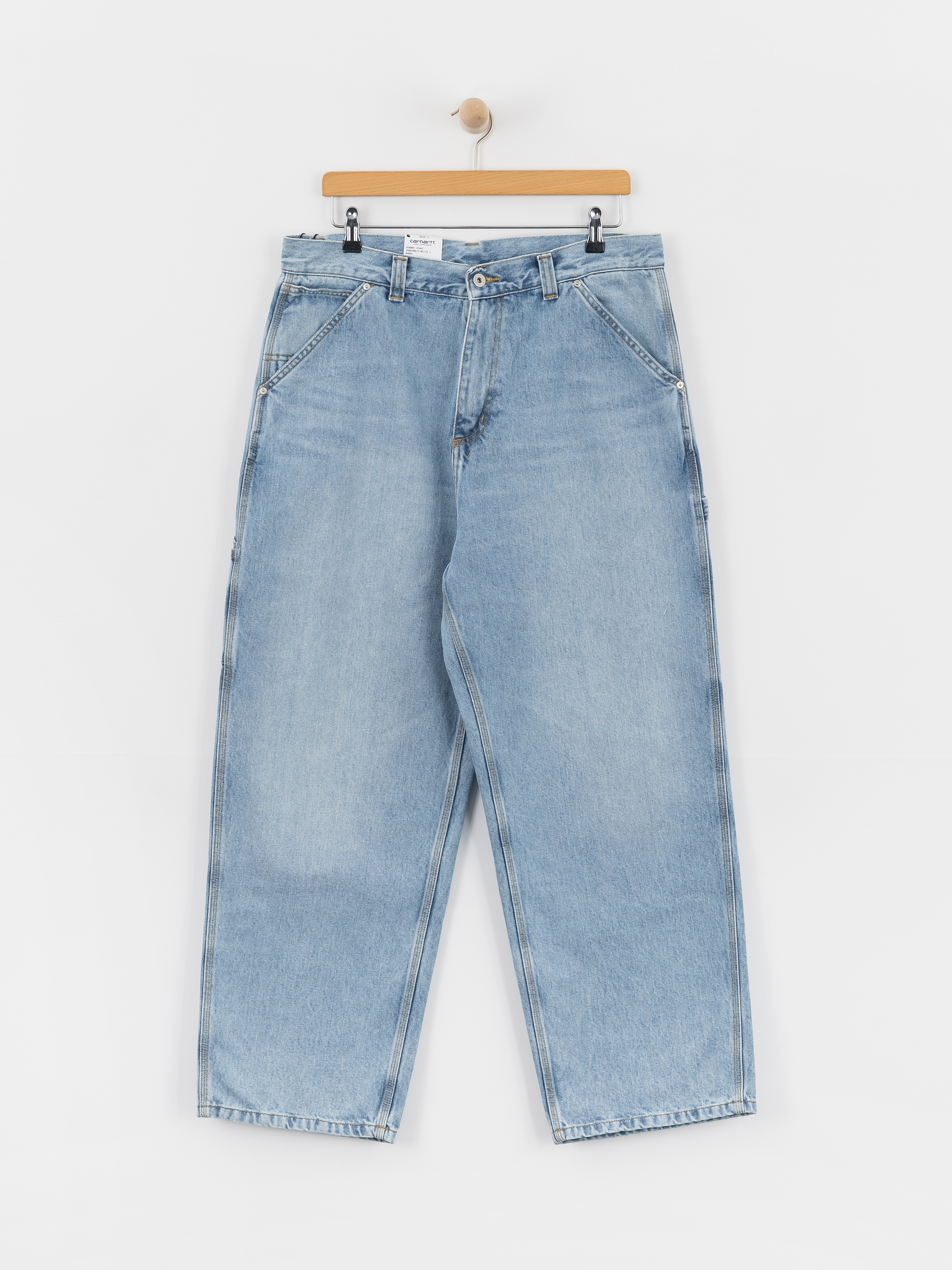 Carhartt WIP Belmont Kisnadru00e1g (blue heavy worn bleached)