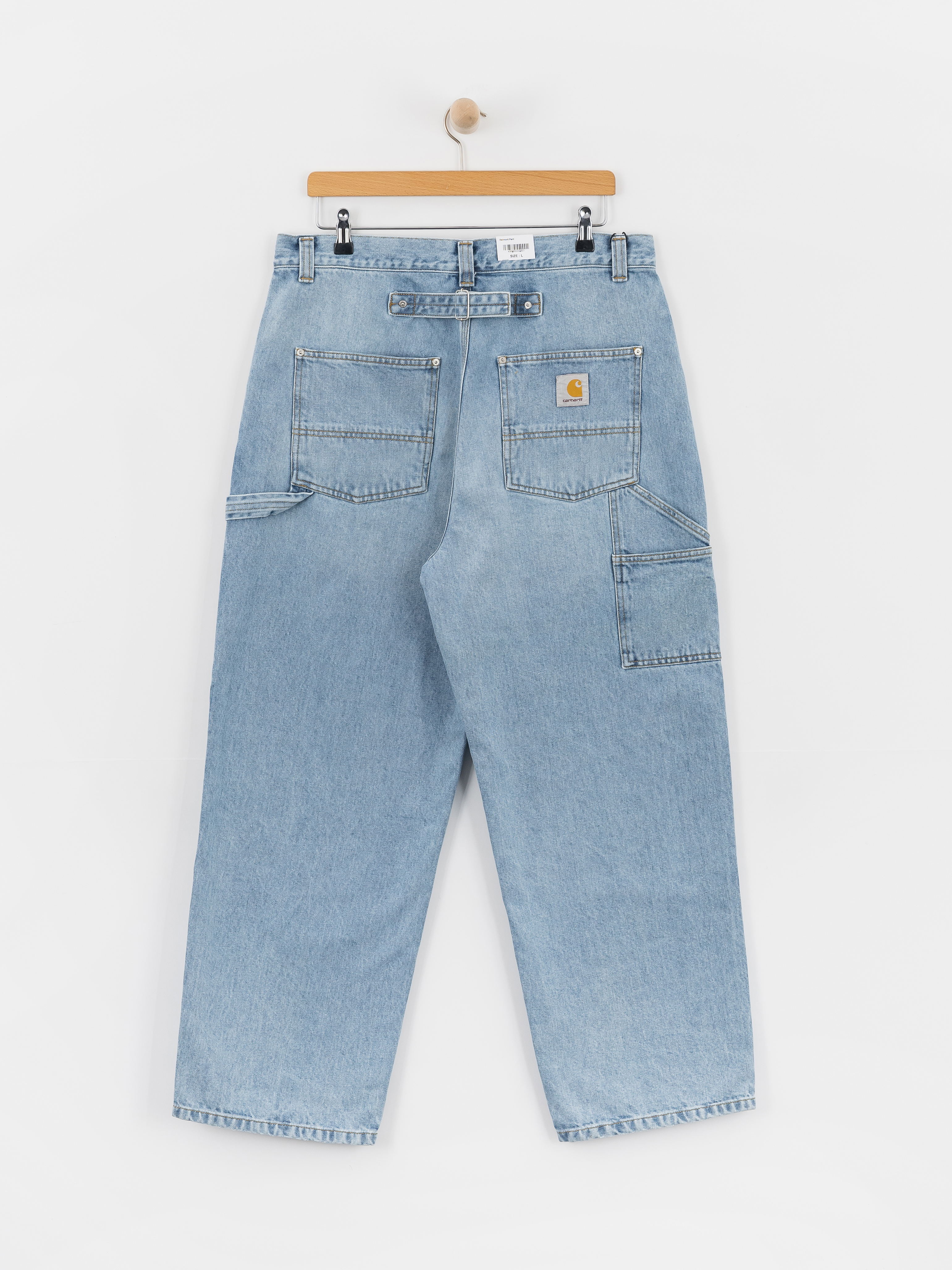 Carhartt WIP Belmont Kisnadrág (blue heavy worn bleached)