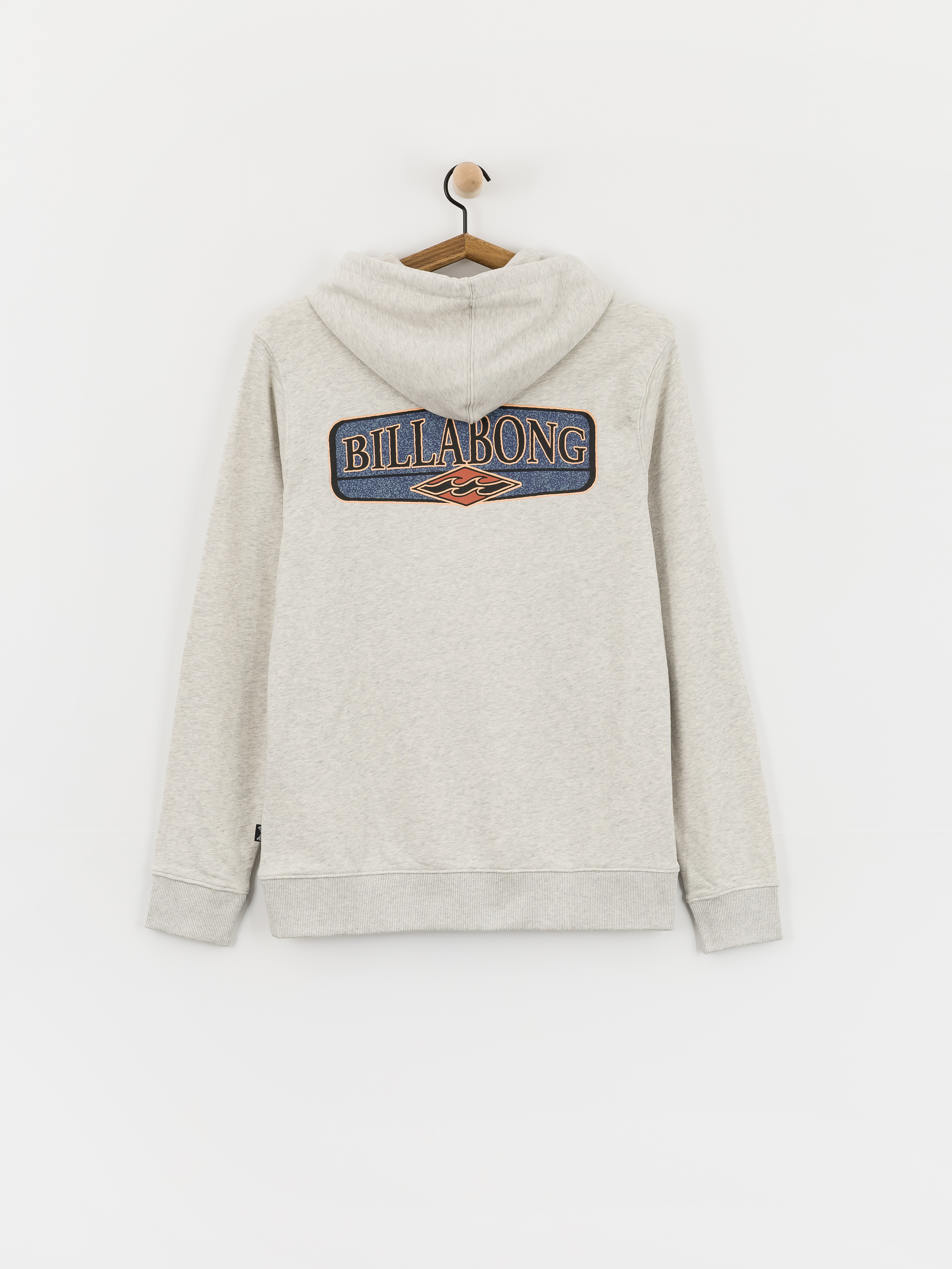 Billabong Foundation HD Kapucnis pulóver (light grey heather)
