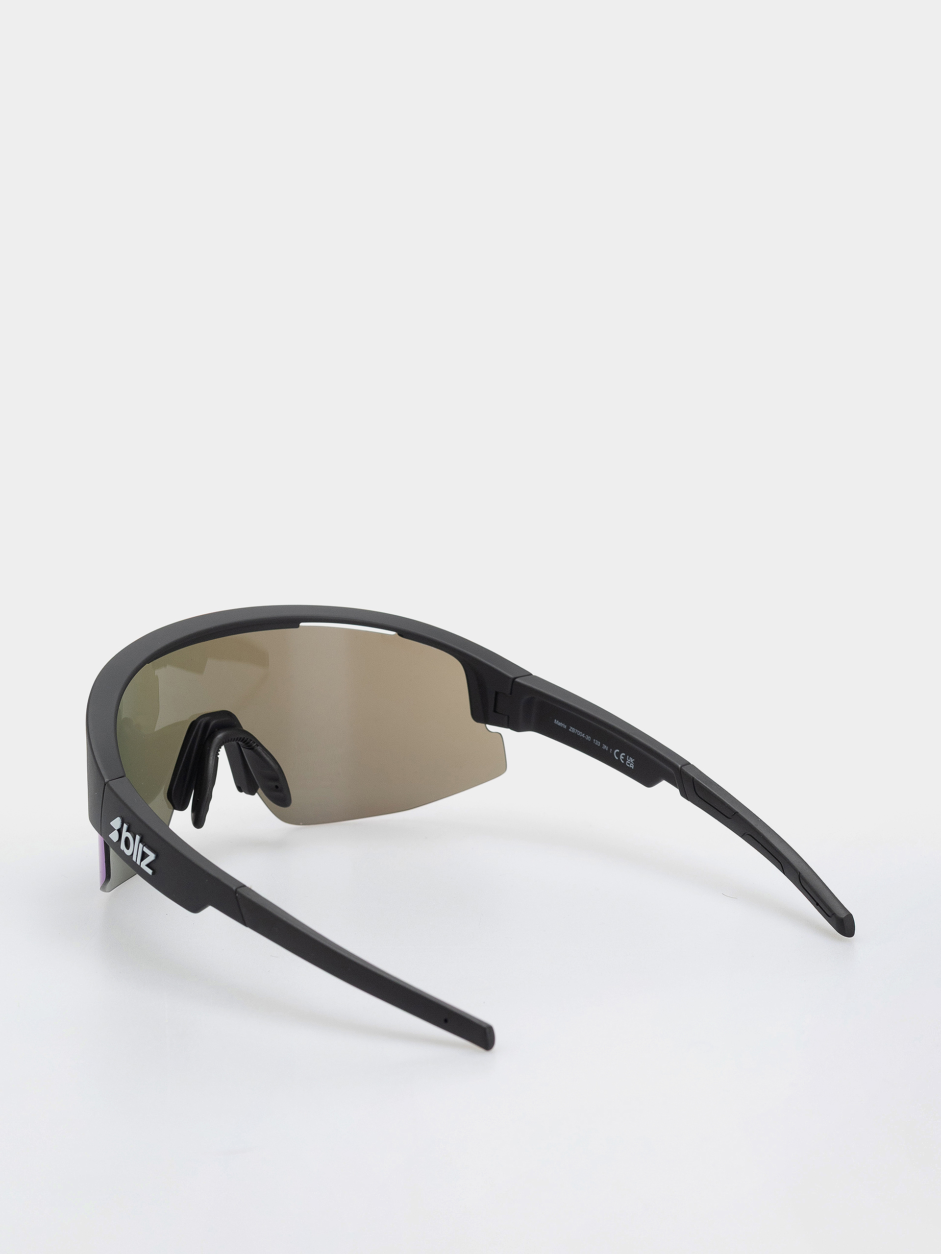 Bliz Matrix Napszemüvegek (matte black/smoke w blue multi)