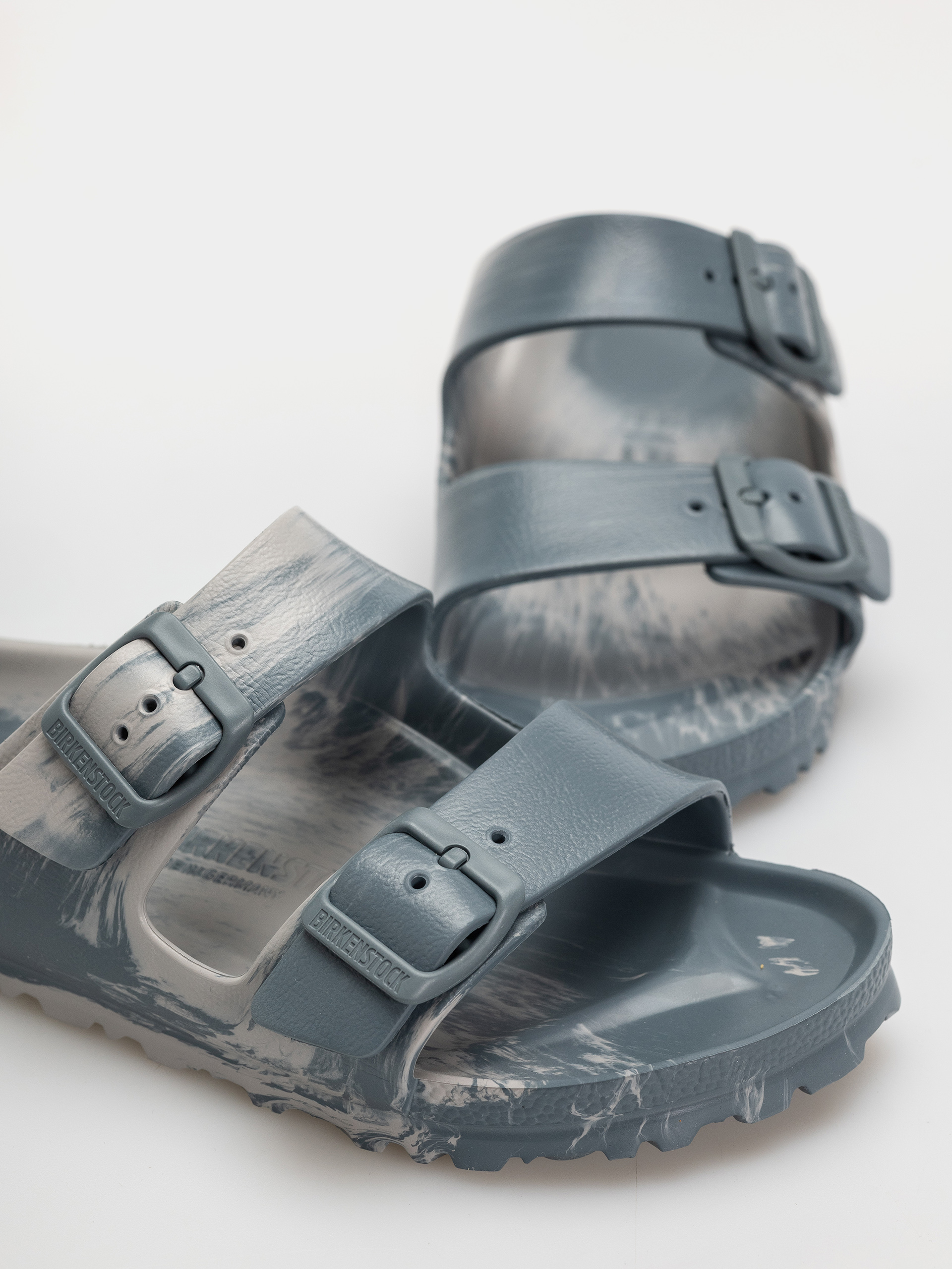 Birkenstock Arizona Essentials EVA Narrow Flip-flop papucsok (basalt gray/stone coin multi)