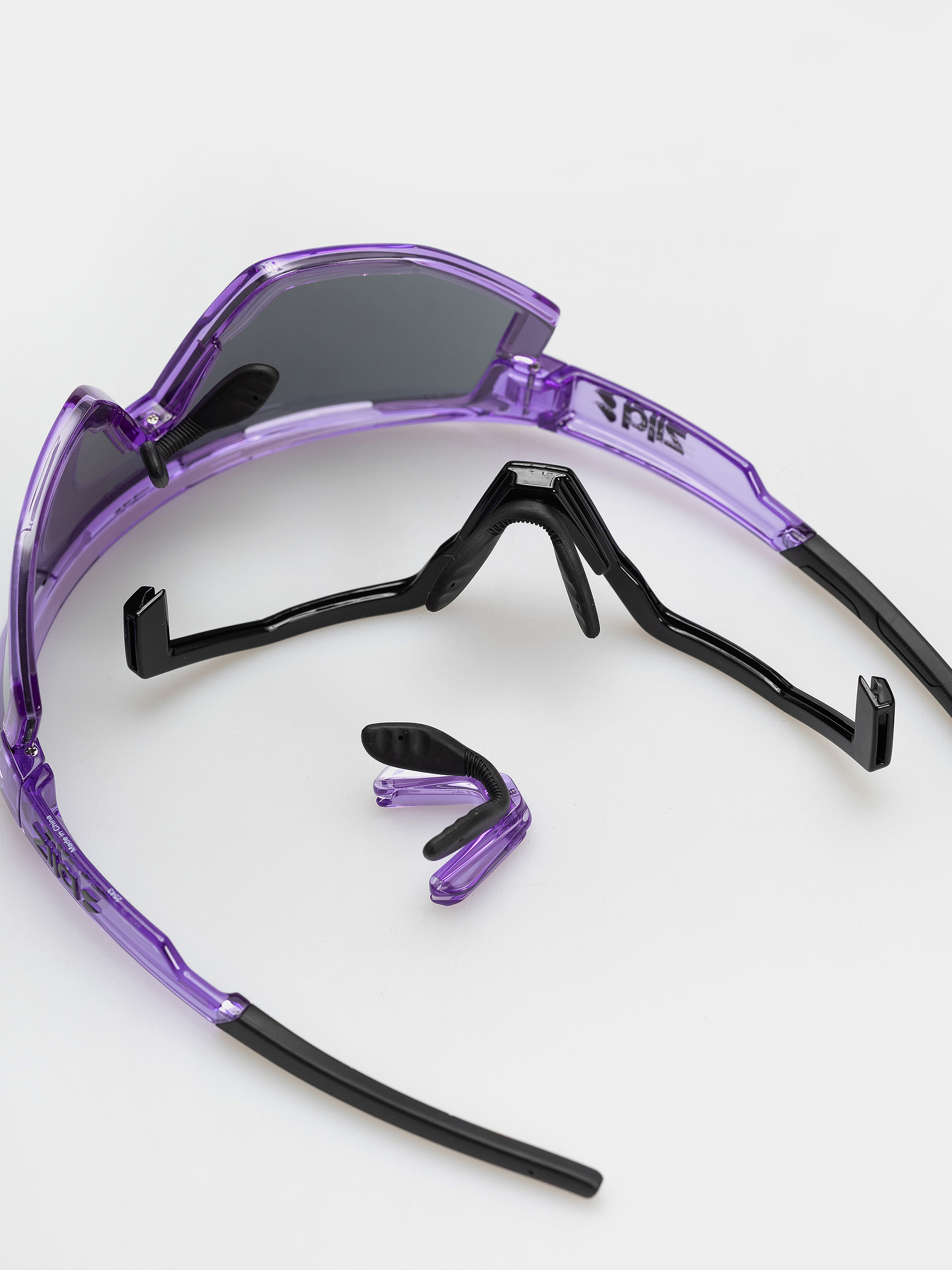 Bliz Matrix Napszemüvegek (transparant purple/smoke w purple multi)