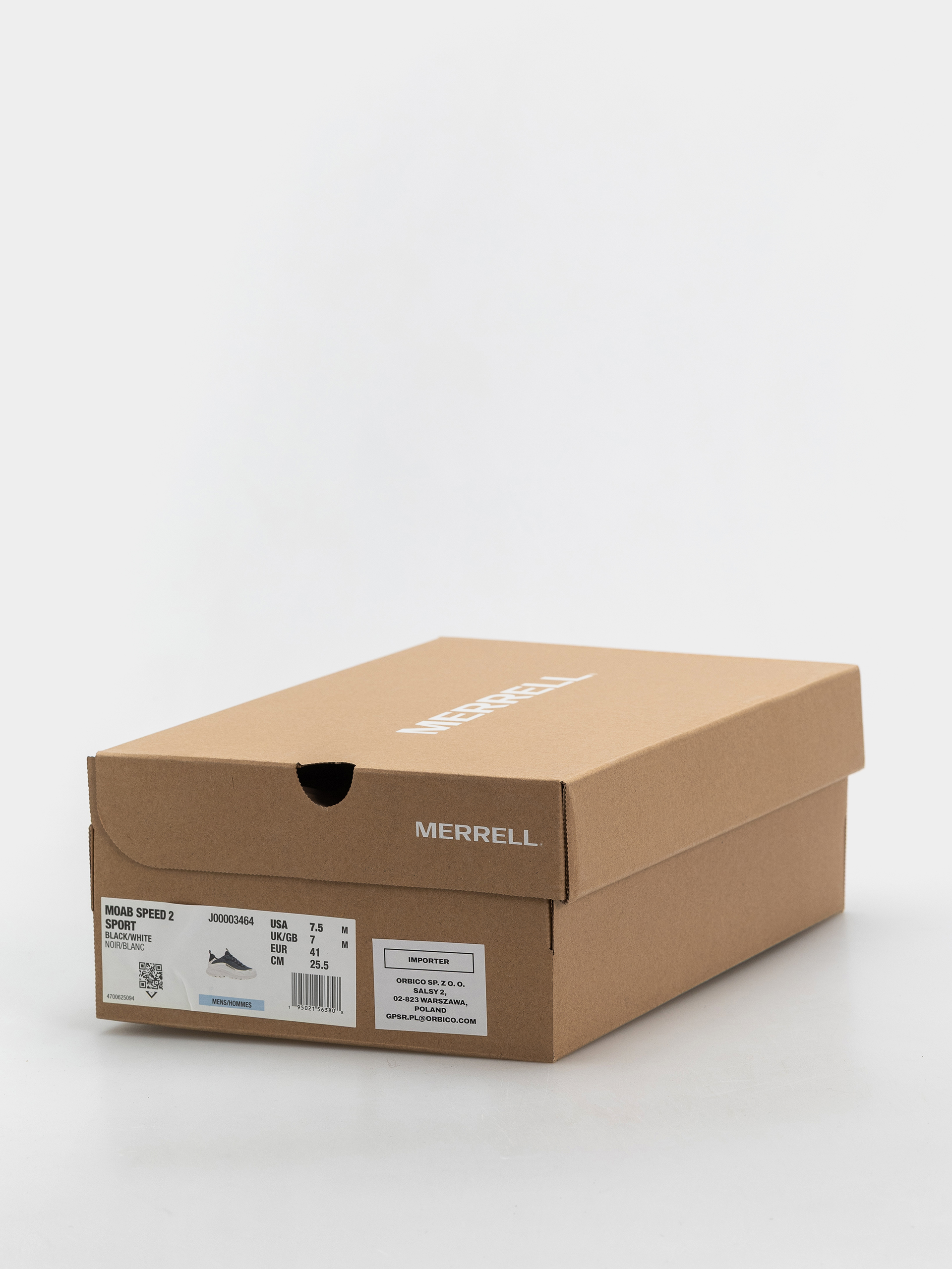 Merrell Moab Speed 2 Cipők (black/white)
