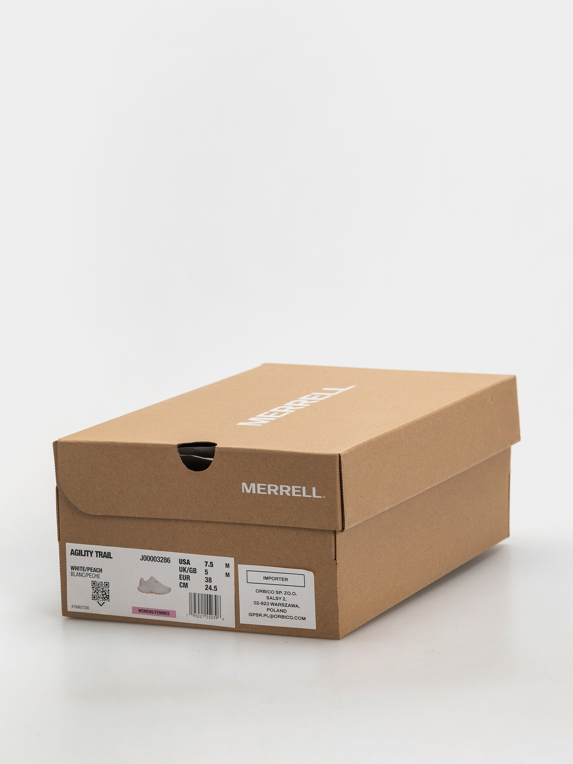 Merrell Agility Trail Cipők Wmn (white/peach)