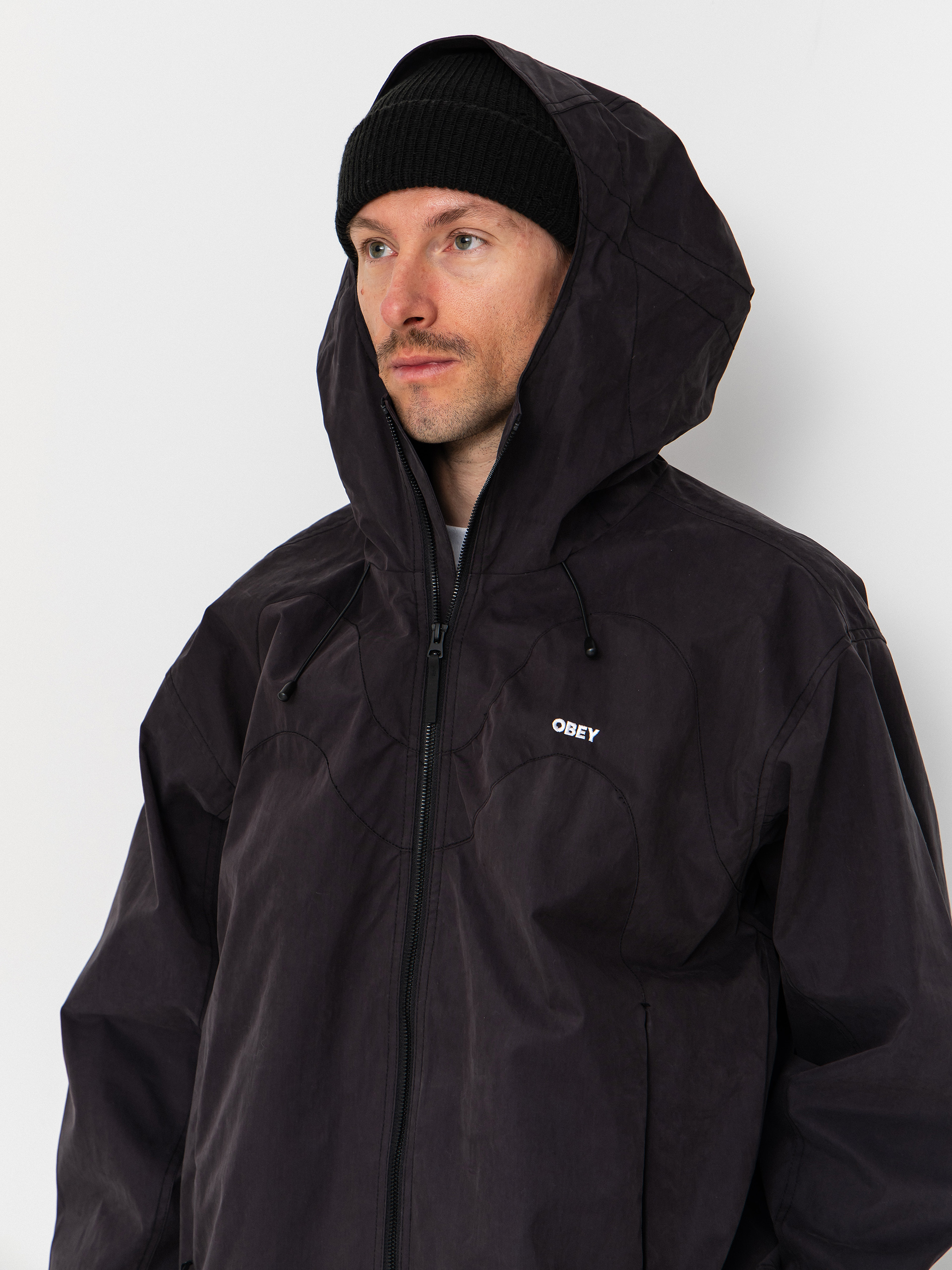 OBEY Sota Shell Dzseki (black)