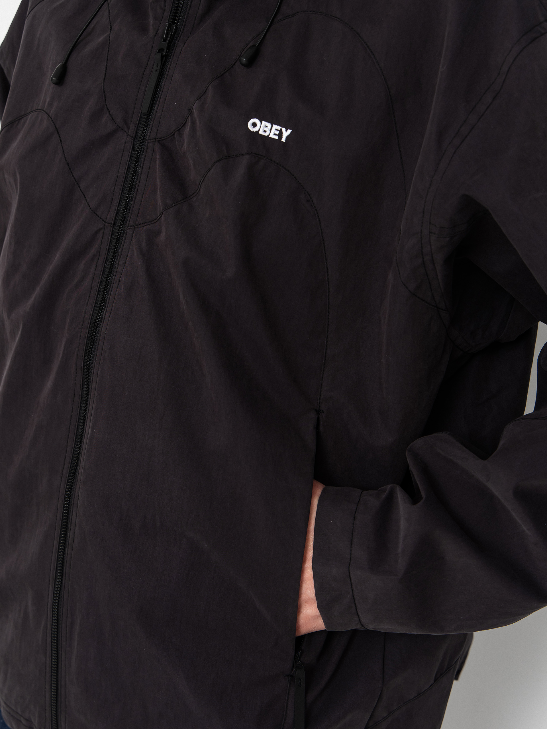OBEY Sota Shell Dzseki (black)