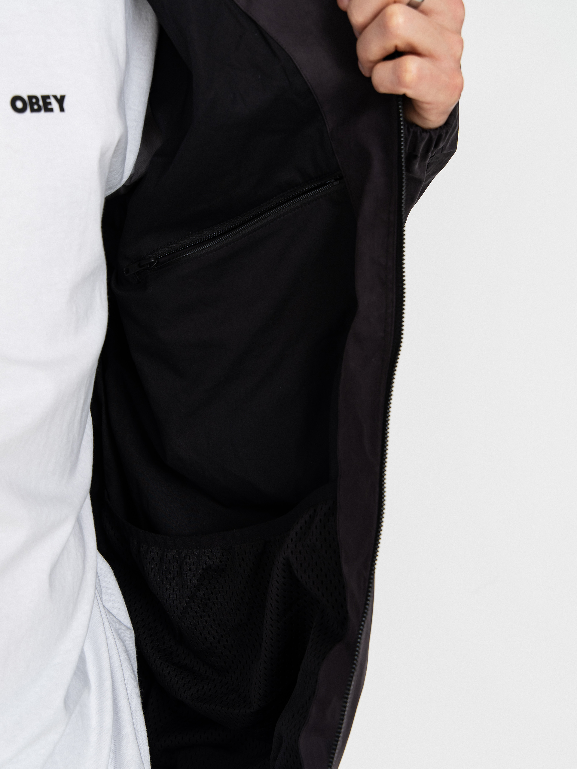 OBEY Sota Shell Dzseki (black)