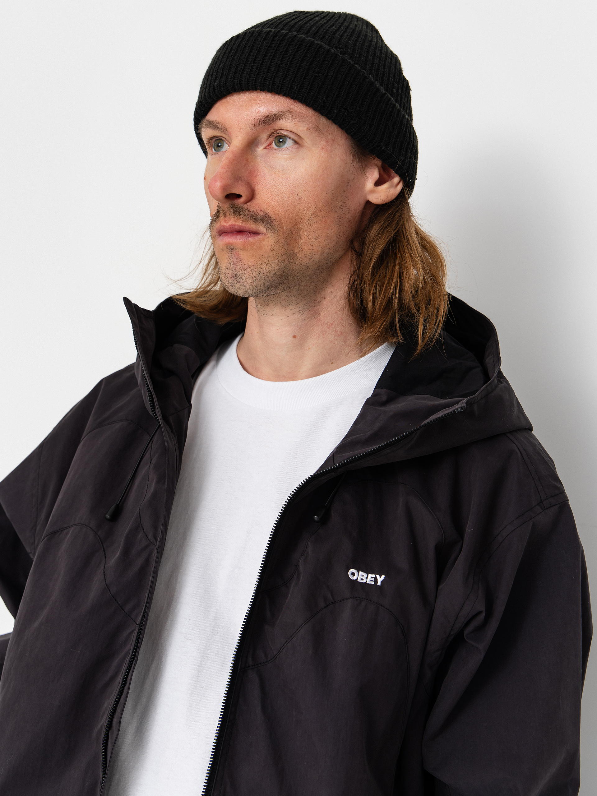 OBEY Sota Shell Dzseki (black)