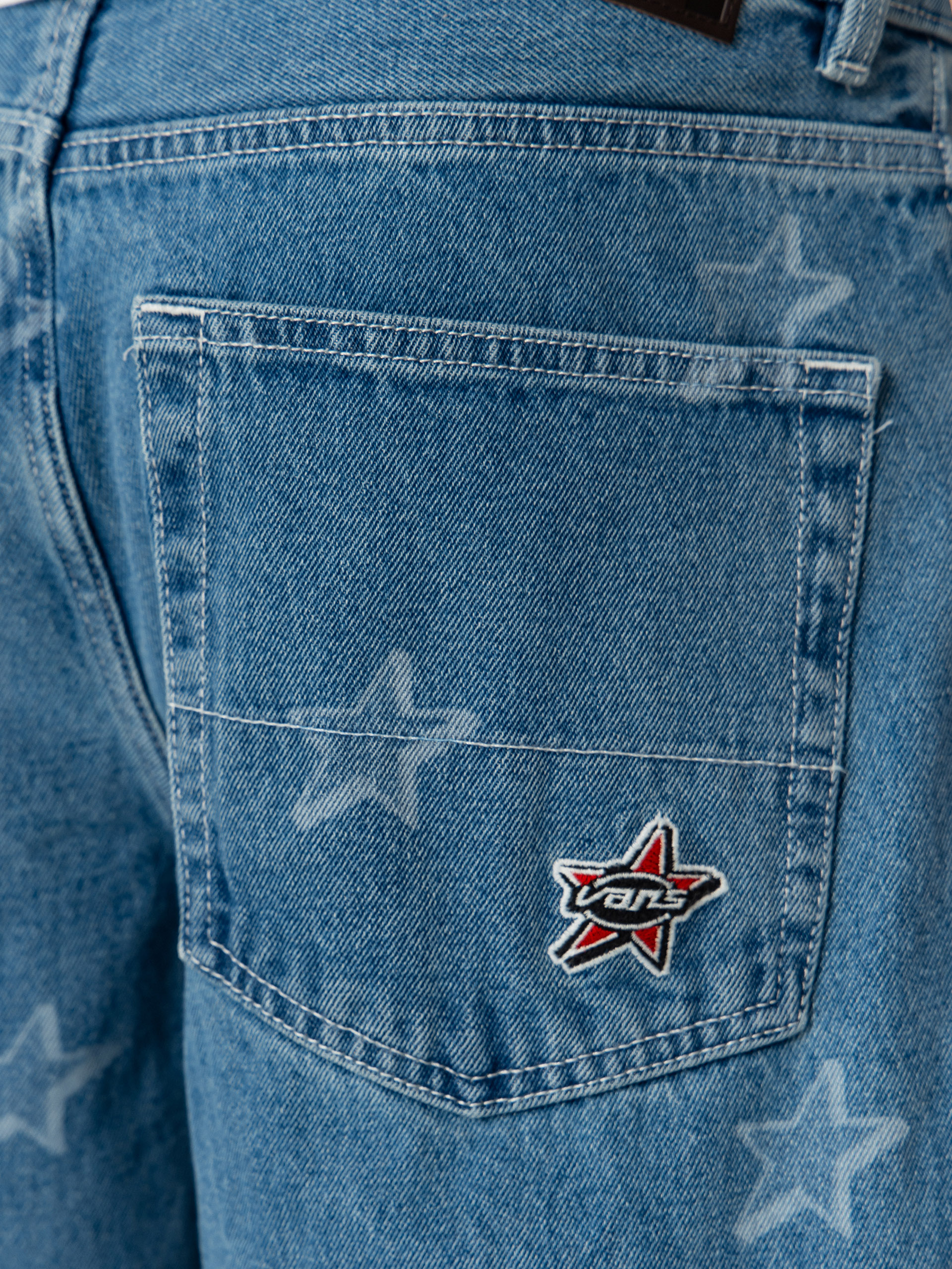 Vans Check 5 Baggy Denim Kisnadrág (stonewash/blue)