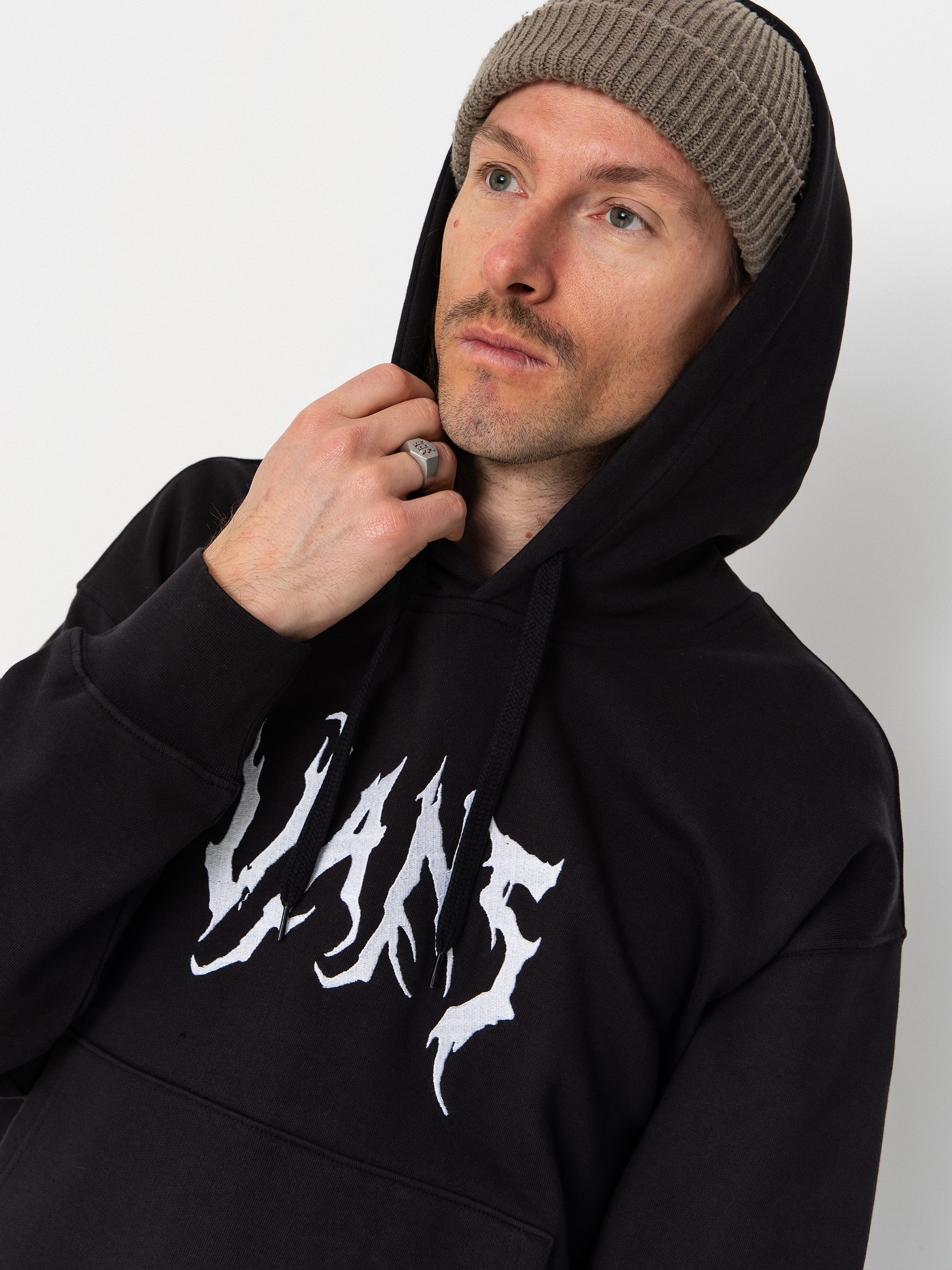 Vans They Are Just Shoes Loose HD Kapucnis pulóver (black)