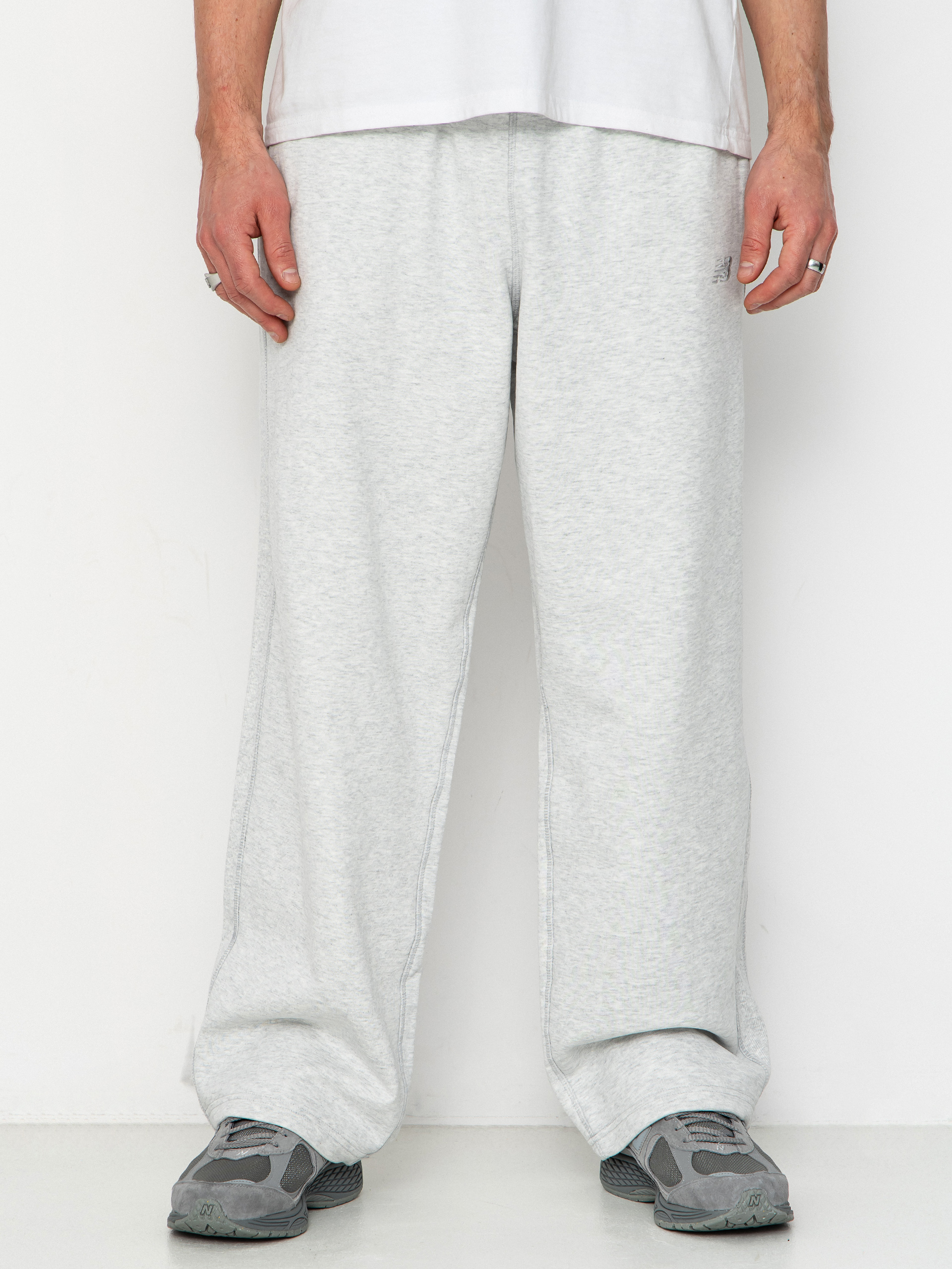 New Balance Athletics French Terry Kisnadrág (ash heather)