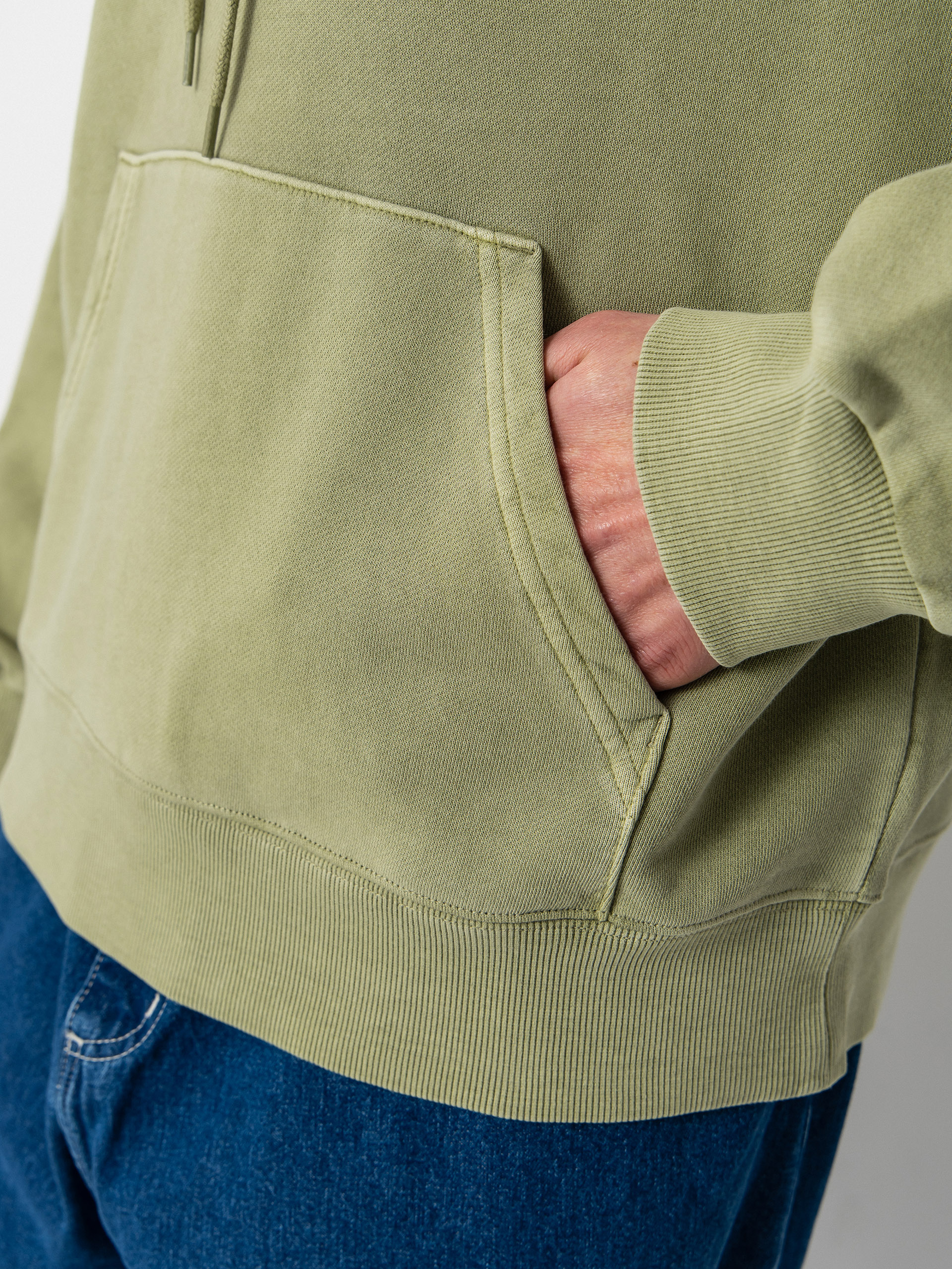 Carhartt WIP Nelson HD Kapucnis pulóver (gentle green)